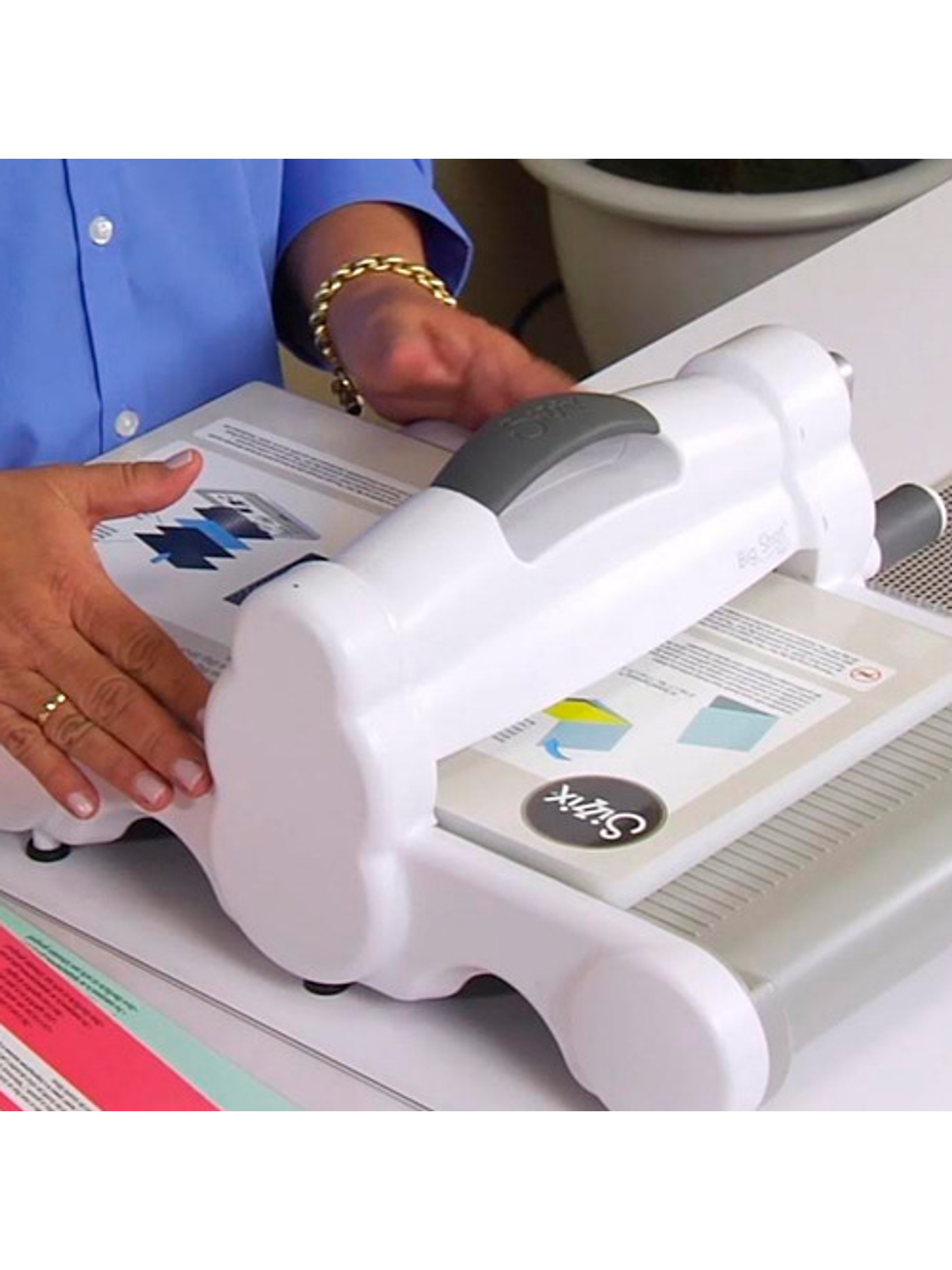 Maquina Troqueladora Big Shot Sizzix Para Manualidades M5 Cb 4