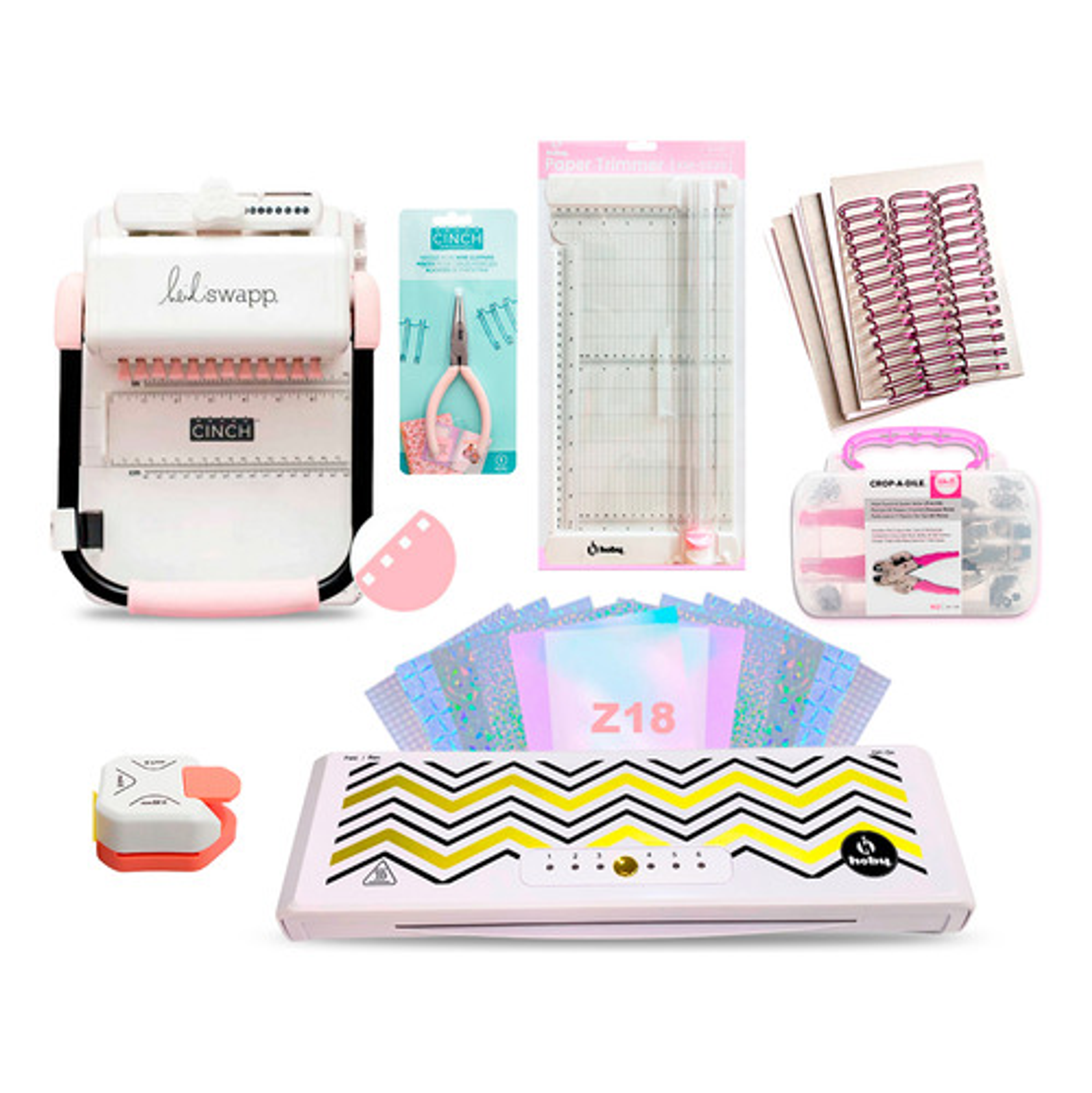 Kit Cinch Cuadrada + Foliadora + Herramientas Z18 1