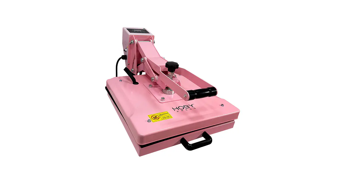 Estampadora Plana Hobypress 38x38cm Rosada Estp1 Color Rosa