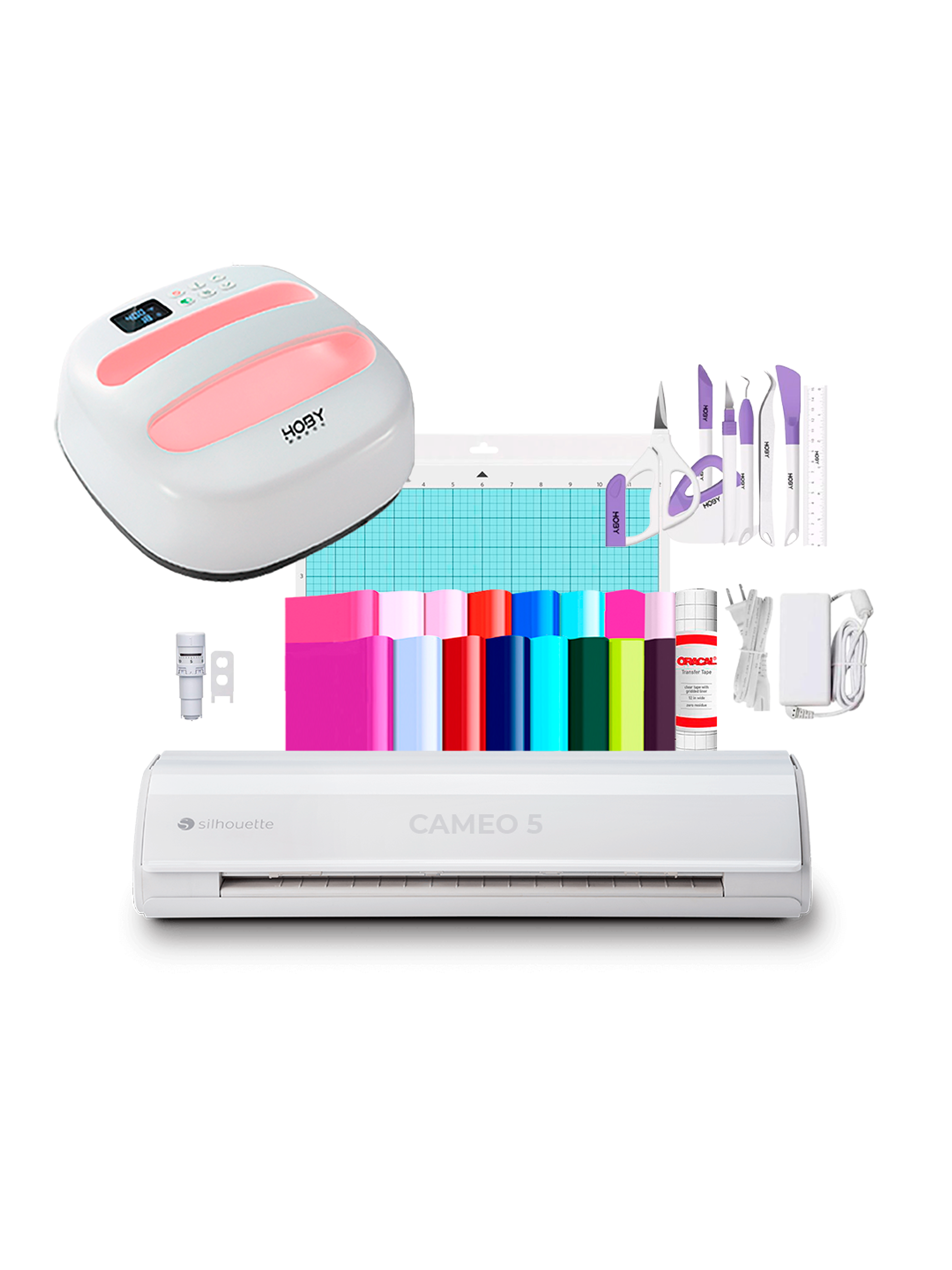 Kit Silhouette Cameo 5 + Hoby Press P810 1