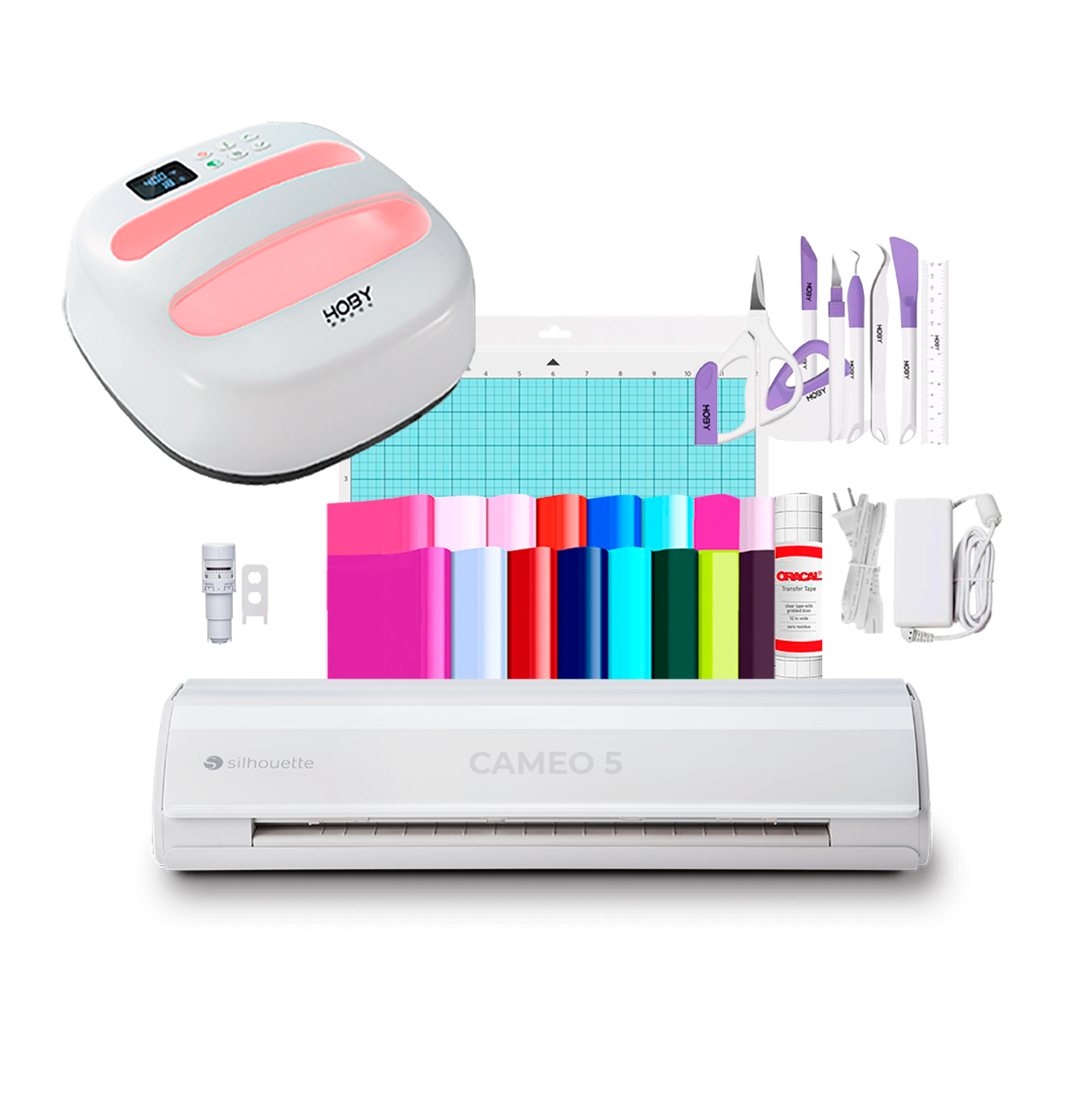 Kit Silhouette Cameo 5 + Hoby Press P810 1