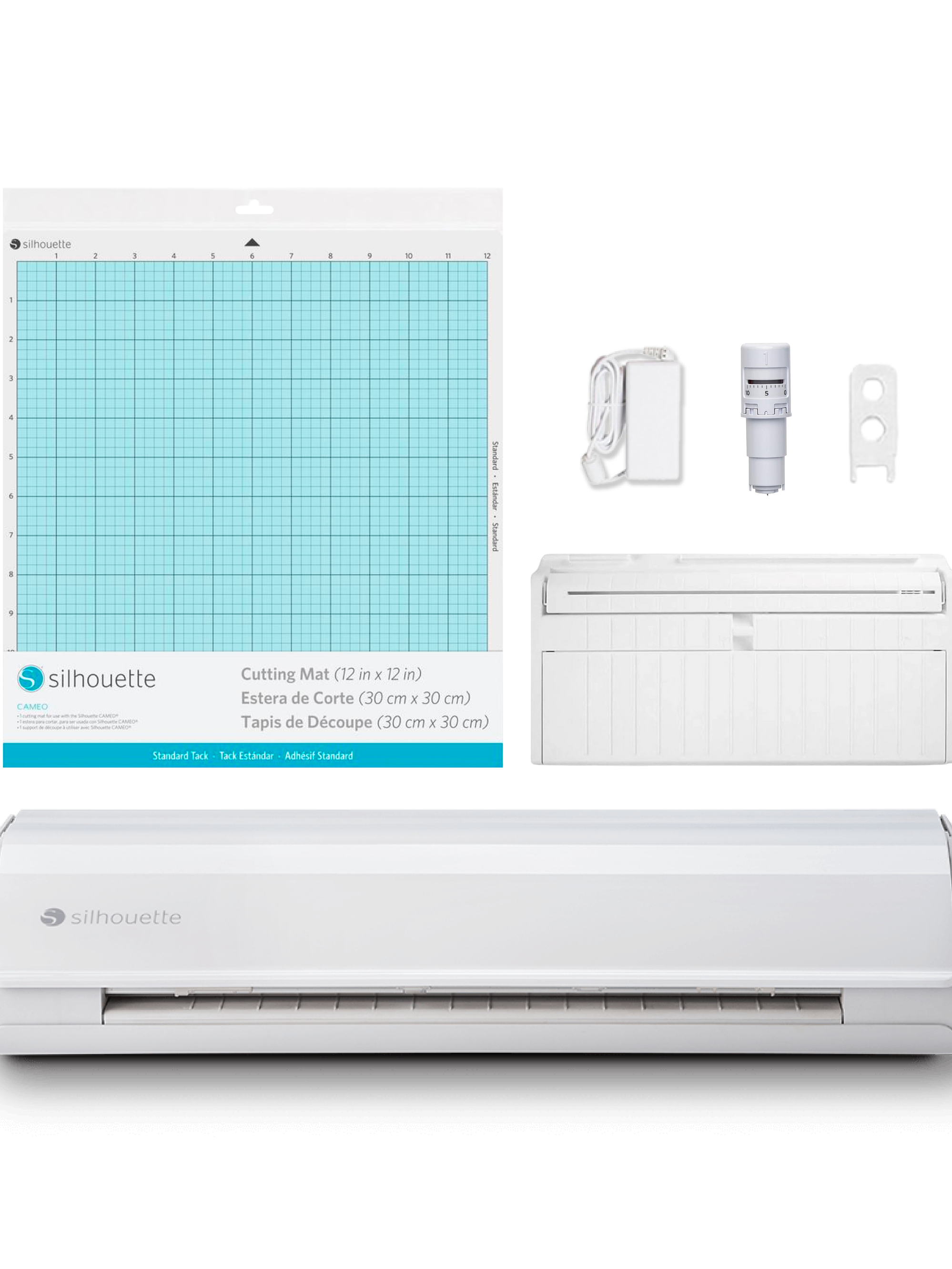 Plotter De Corte Silhouette Cameo 5 Classic White De 30.48cm Matte Black 1