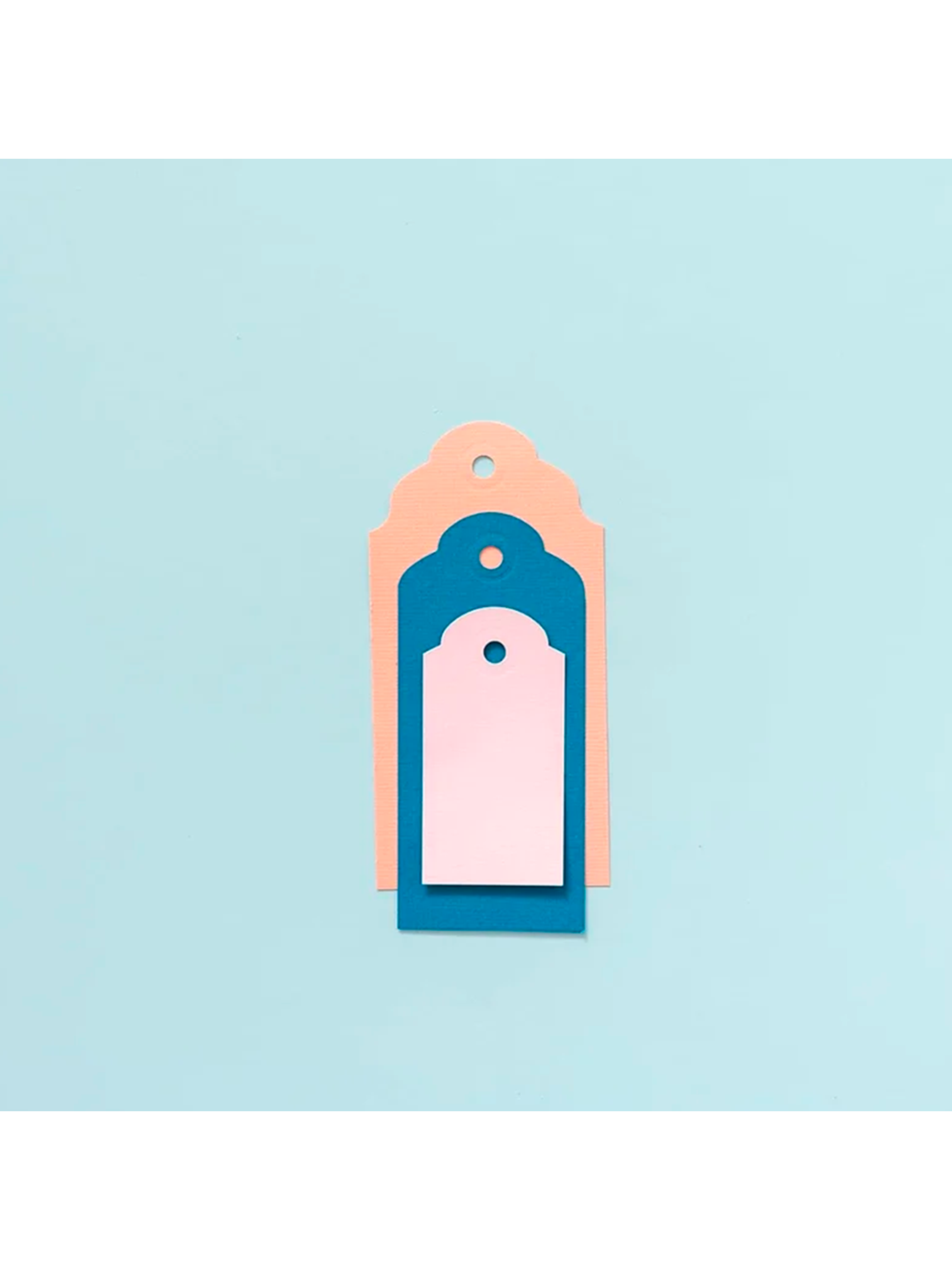 Perforadora Tags O Etiquetas 3 Tamaños Hoby 12