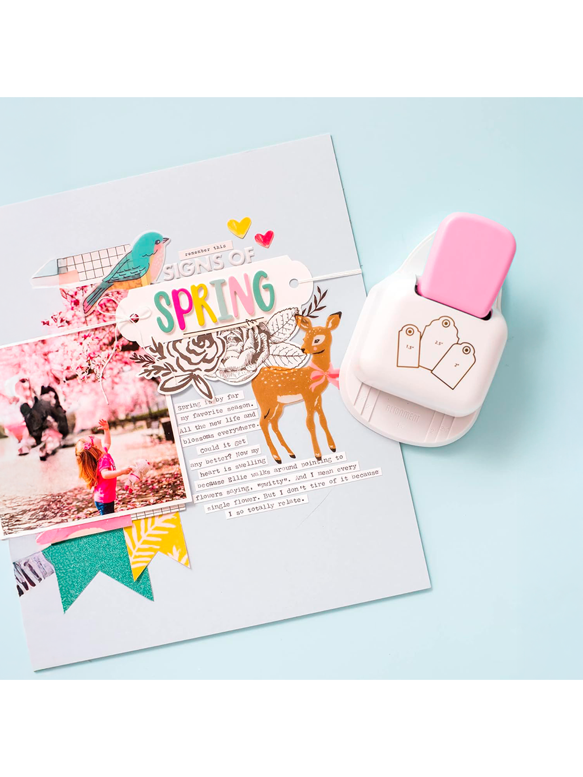 Perforadora Tags O Etiquetas 3 Tamaños Hoby 15