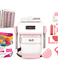 Kit Cinch Rosa + Reglas + Planners Y Papel Adhesivo Z35 - Miniatura 1