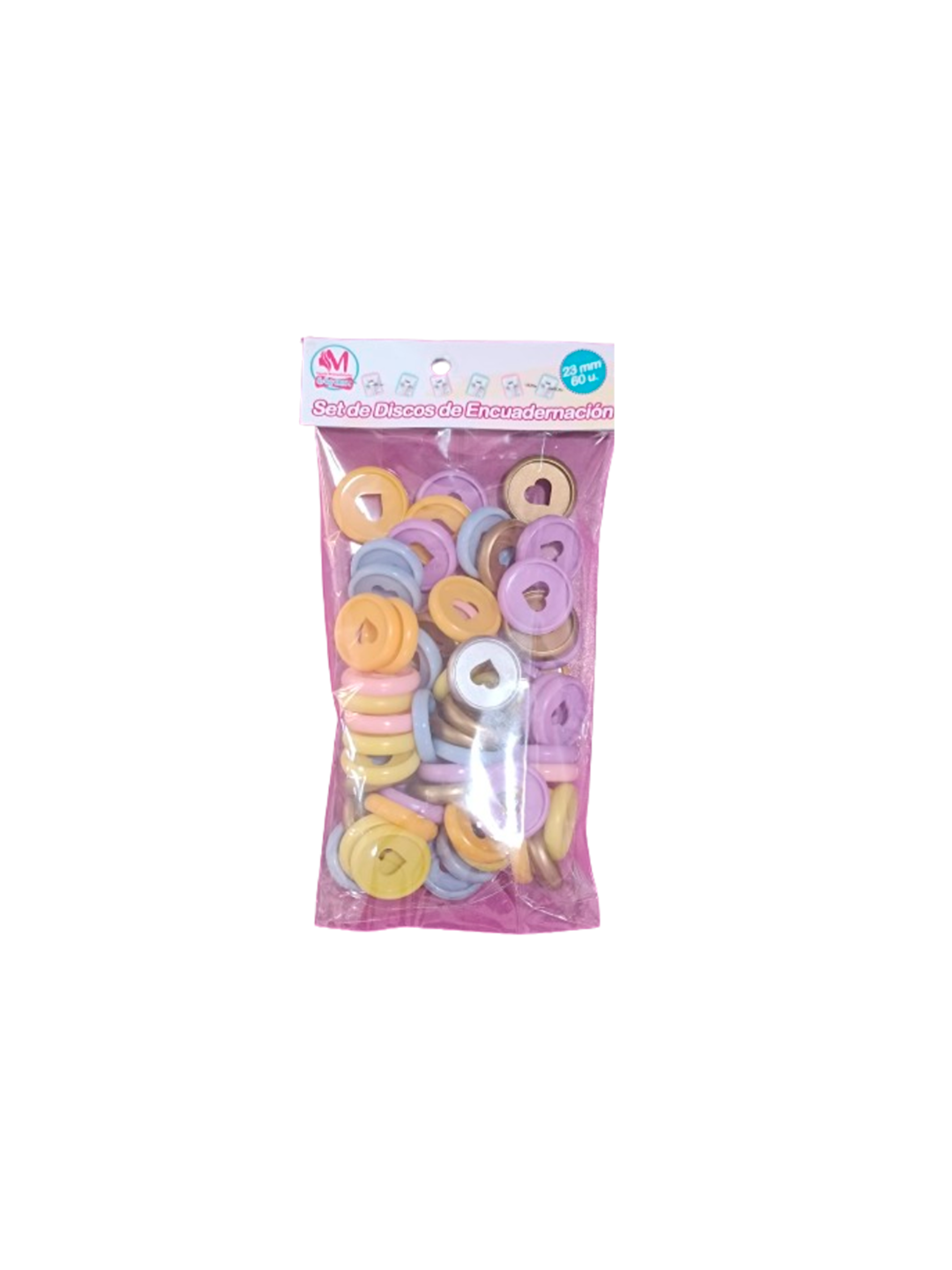 Encuadernadora Disc Cinch + 2 Bolsas Discos 60u. A19 2