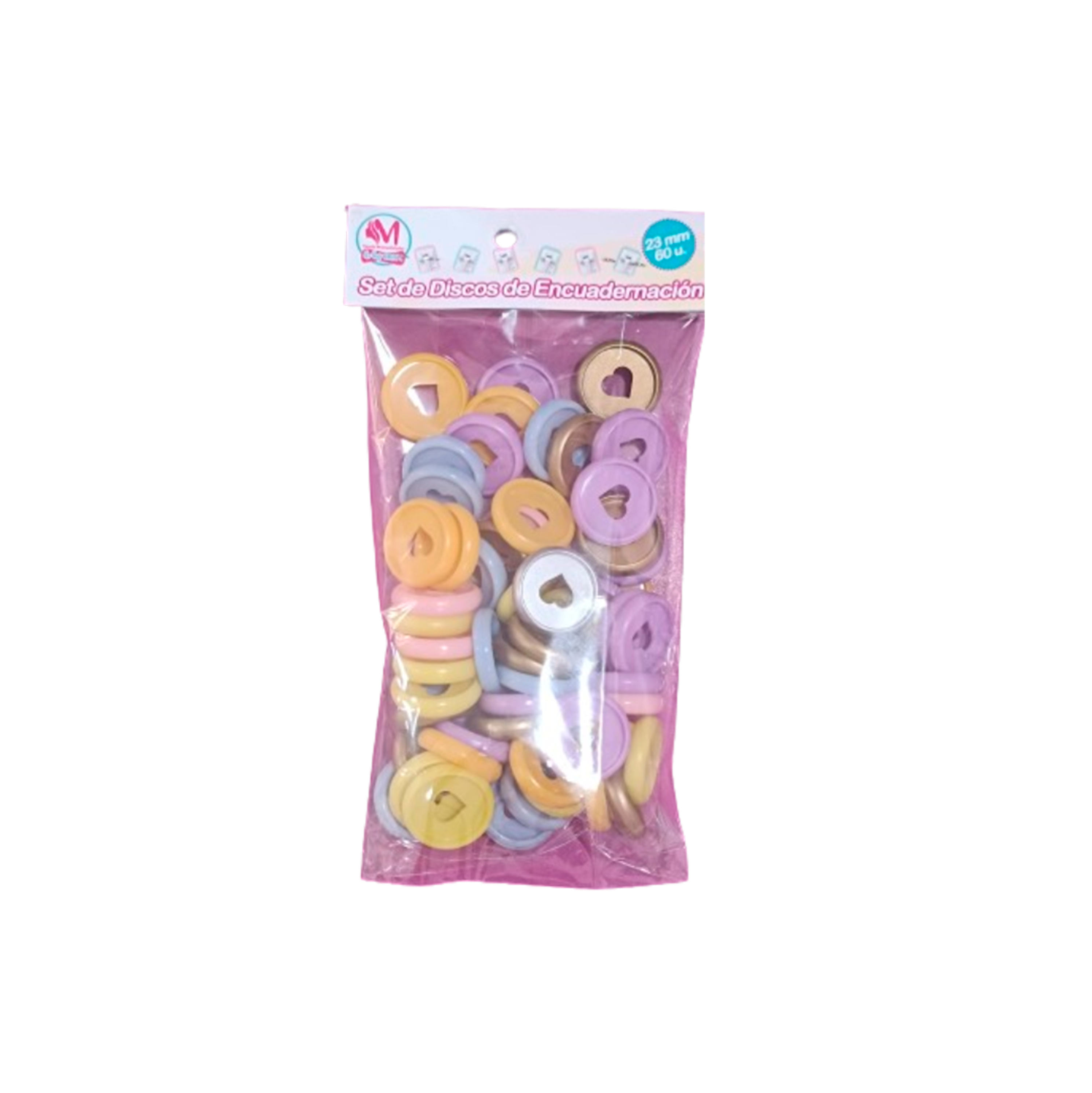 Encuadernadora Disc Cinch + 2 Bolsas Discos 60u. A19 2