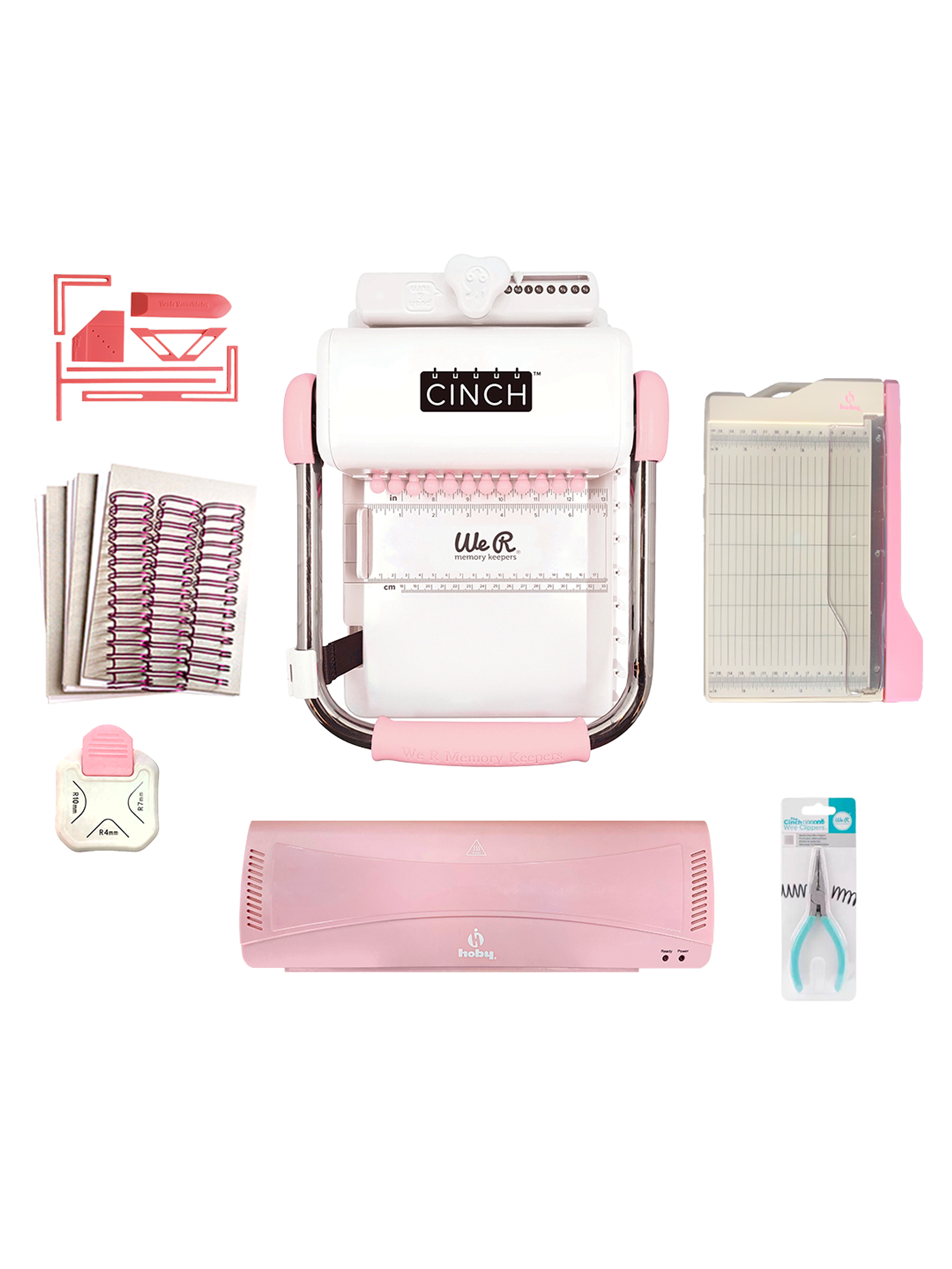 Kit Cinch Cuadrada Planners Reglas Encuadernacion Z84 1