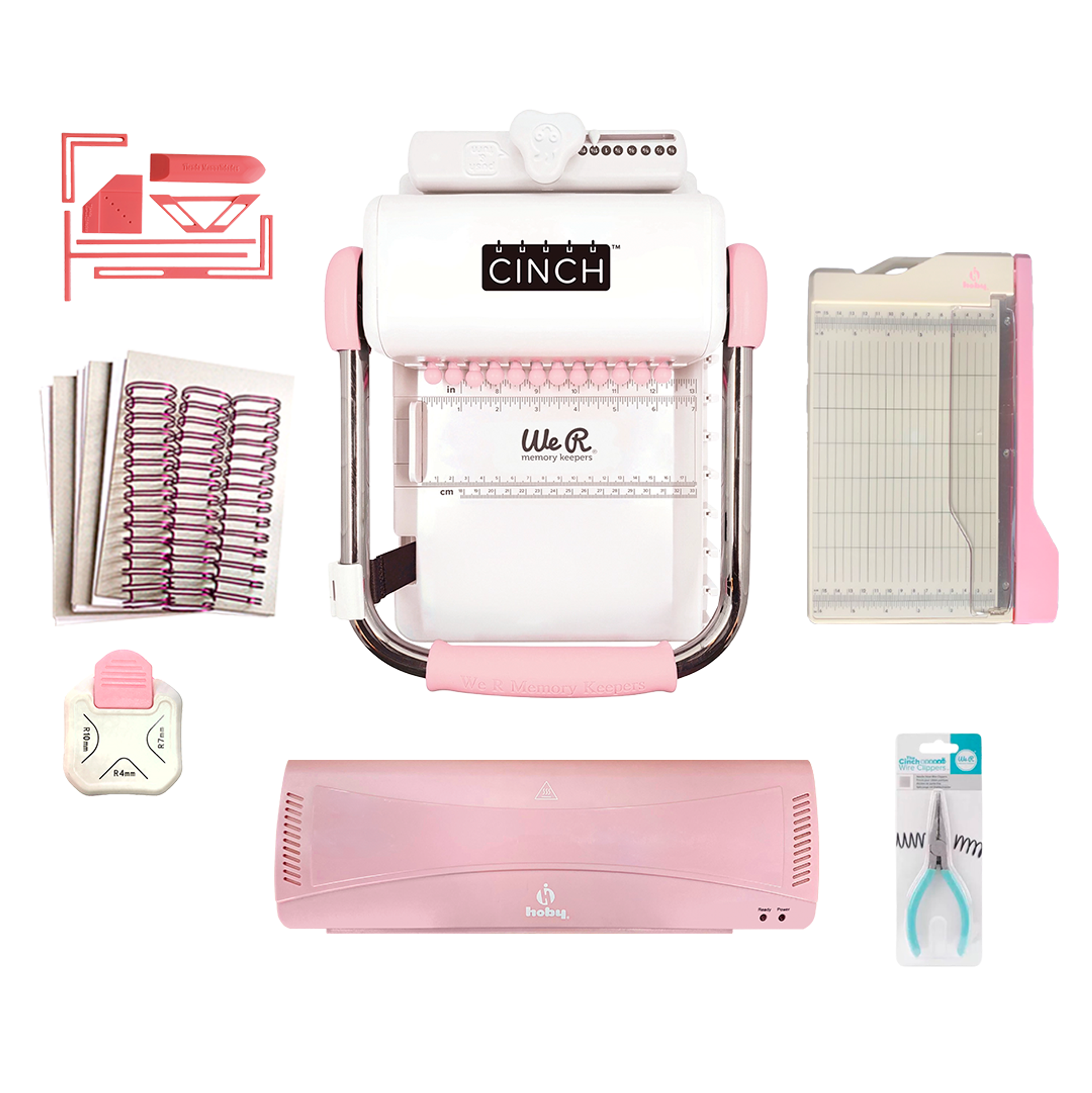 Kit Cinch Cuadrada Planners Reglas Encuadernacion Z84 1