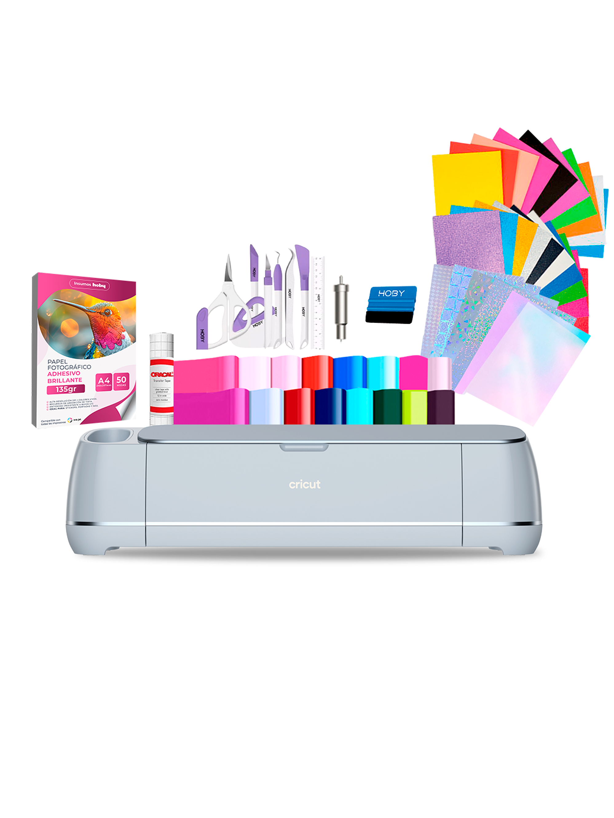 Kit Plotter De Corte Cricut Maker 3 + Insumos y herramientas Cr33 1