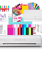 Plotter De Corte Silhouette Cameo 5 Blanca Kit Inicial M01 - Miniatura 1