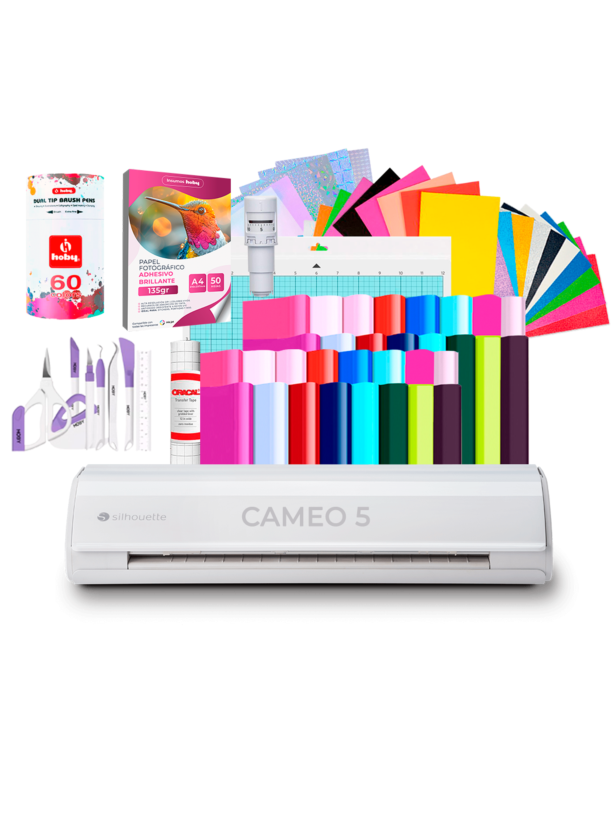 Plotter Corte Kit Silhouette Cameo 5 Blanca P811 1