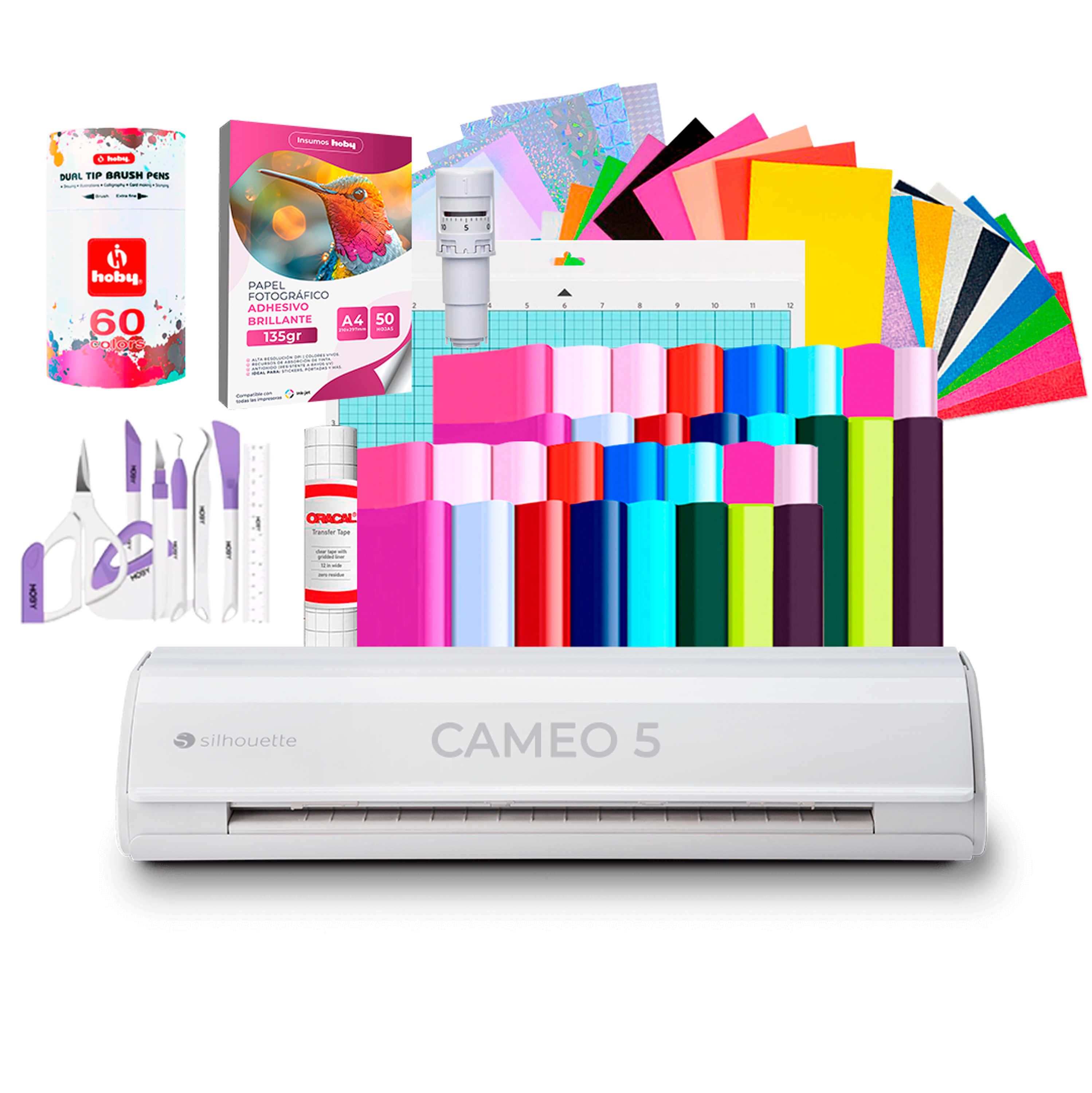 Plotter Corte Kit Silhouette Cameo 5 Blanca P811 1