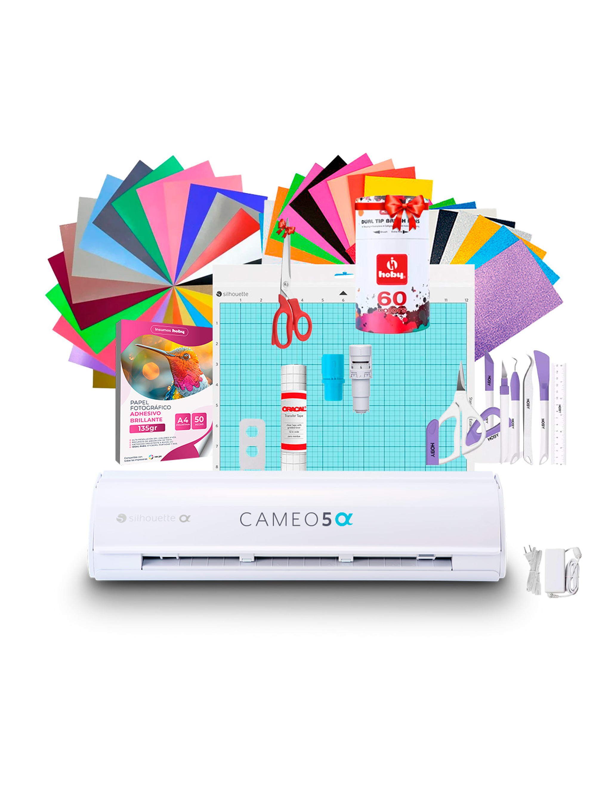 Kit Silhouette Cameo 5 Alfa + Full Insumos Y Regalos AB10 / Despacho a partir del 2 de diciembre 1