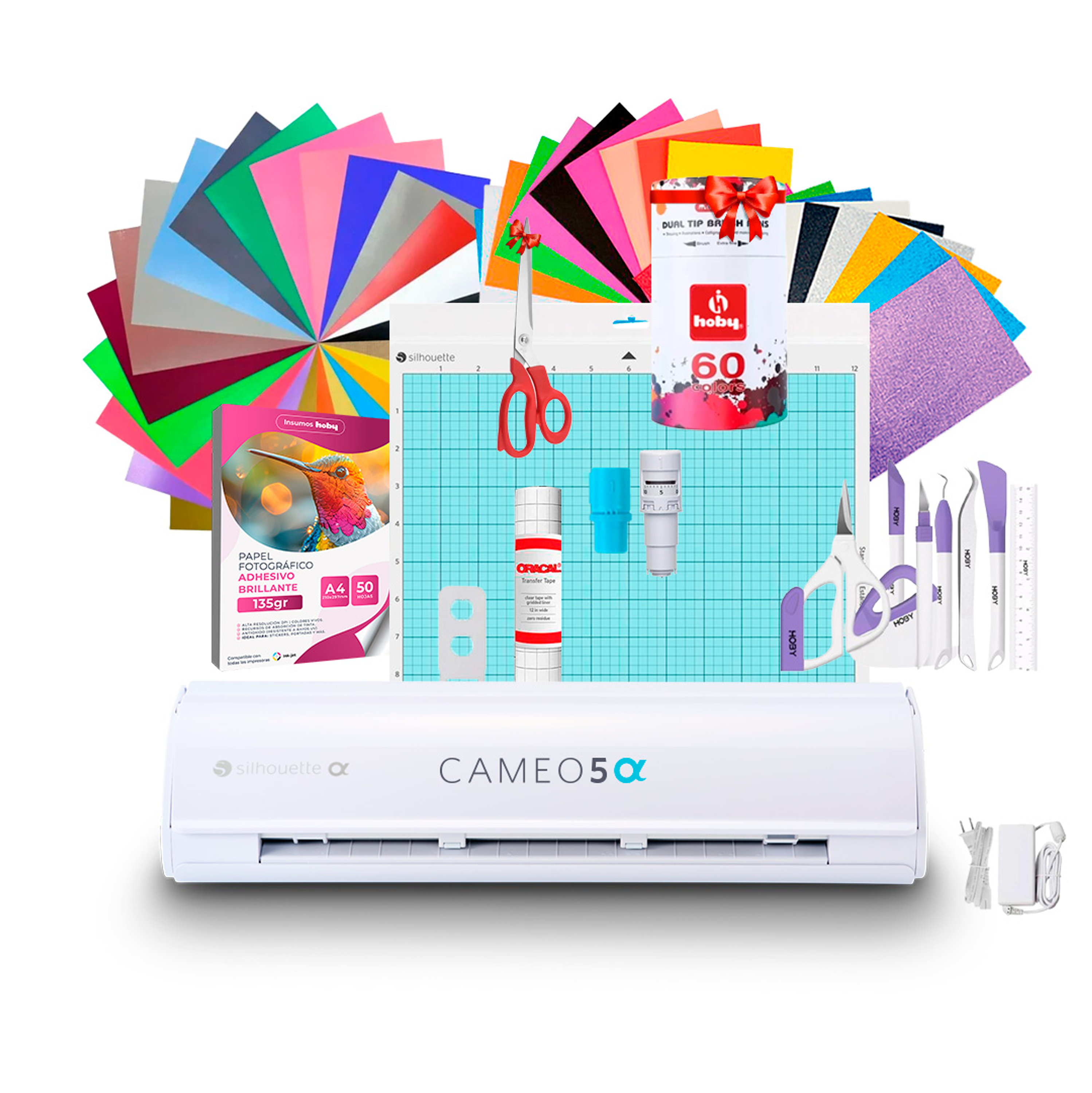 Kit Silhouette Cameo 5 Alfa + Full Insumos Y Regalos AB10 / Despacho a partir del 2 de diciembre 1