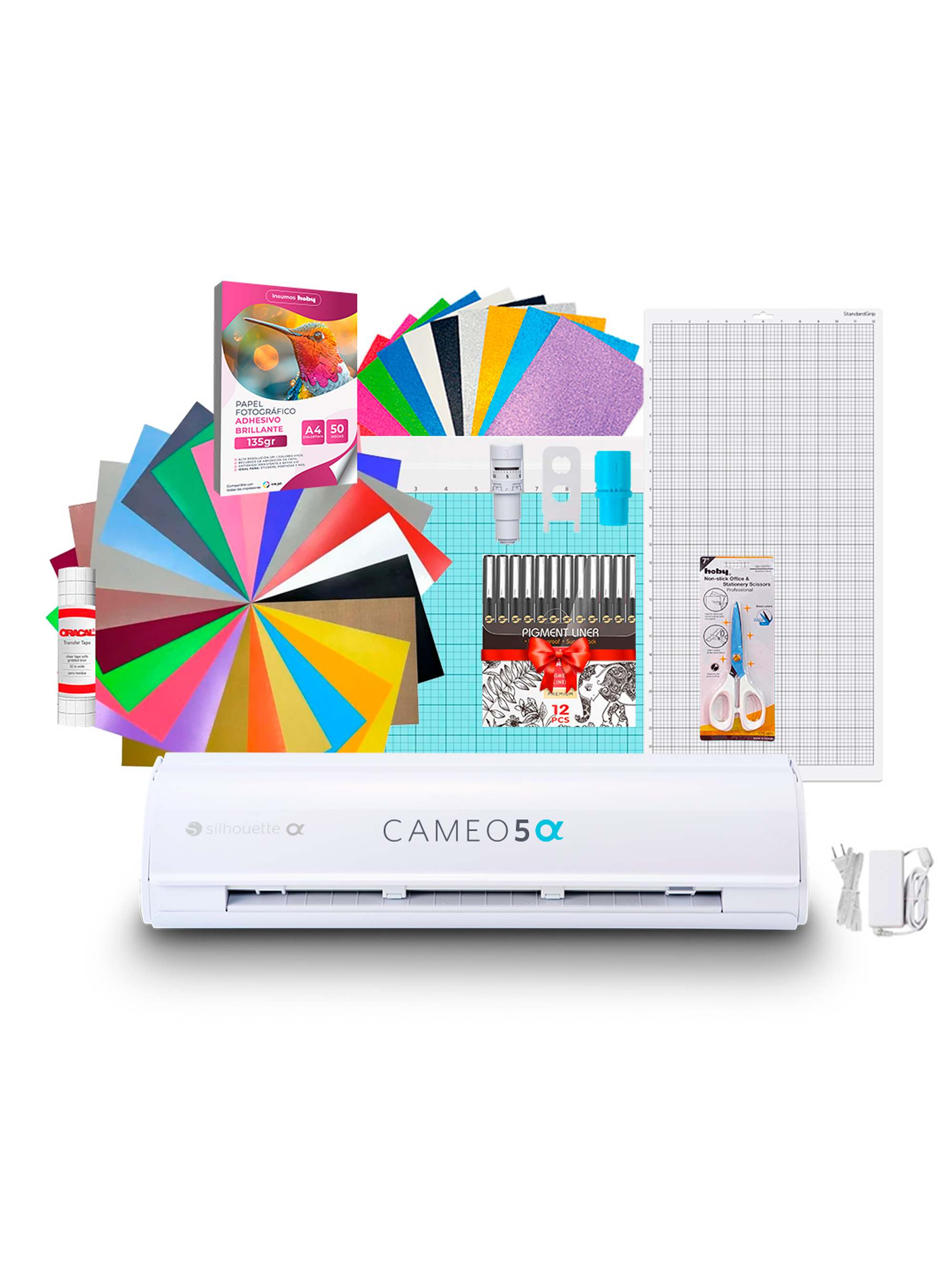 Kit Silhouette Cameo 5 Alfa + Tapete 30x60 Y Regalos Ab05 / Despacho a partir del 2 de diciembre 1
