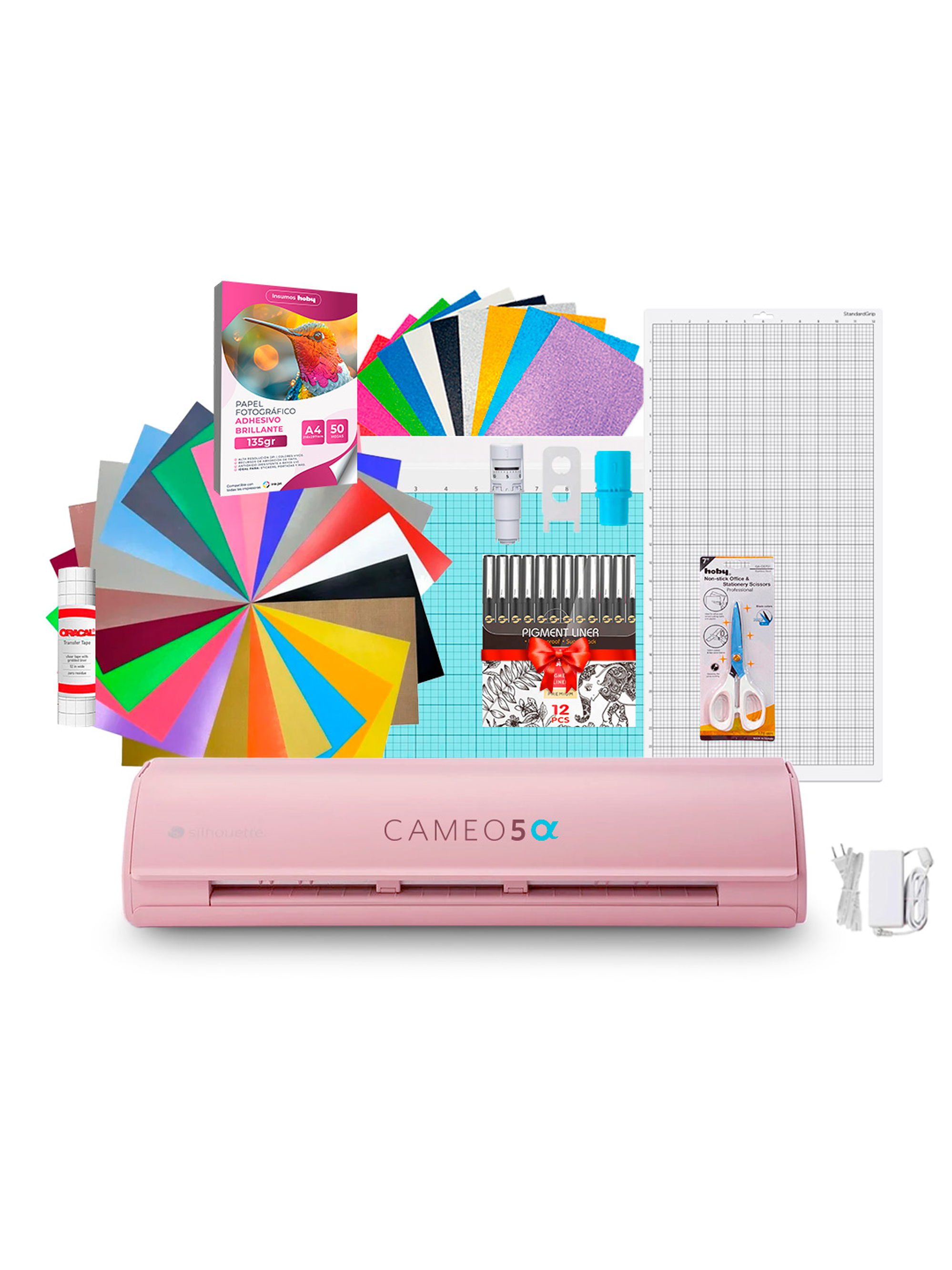 Kit Silhouette Cameo 5 Alfa + Tapete 30x60 Y Regalos AR05 / Despacho a partir del 2 de diciembre 1