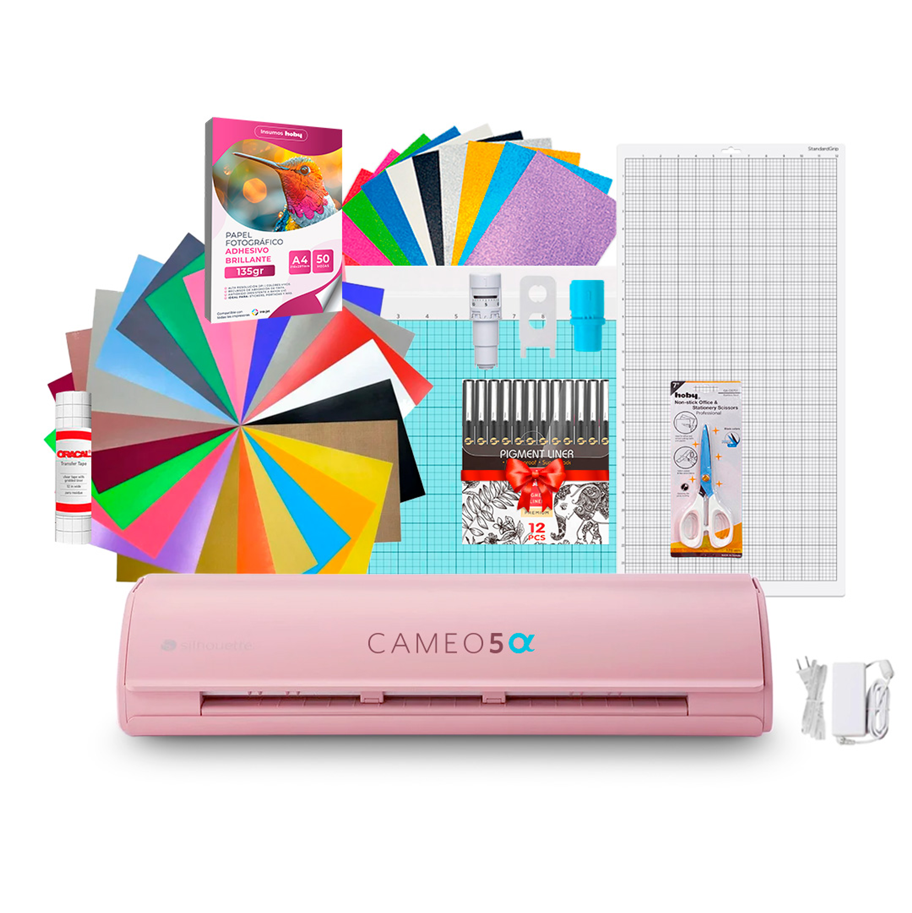 Kit Silhouette Cameo 5 Alfa + Tapete 30x60 Y Regalos AR05 / Despacho a partir del 2 de diciembre 1