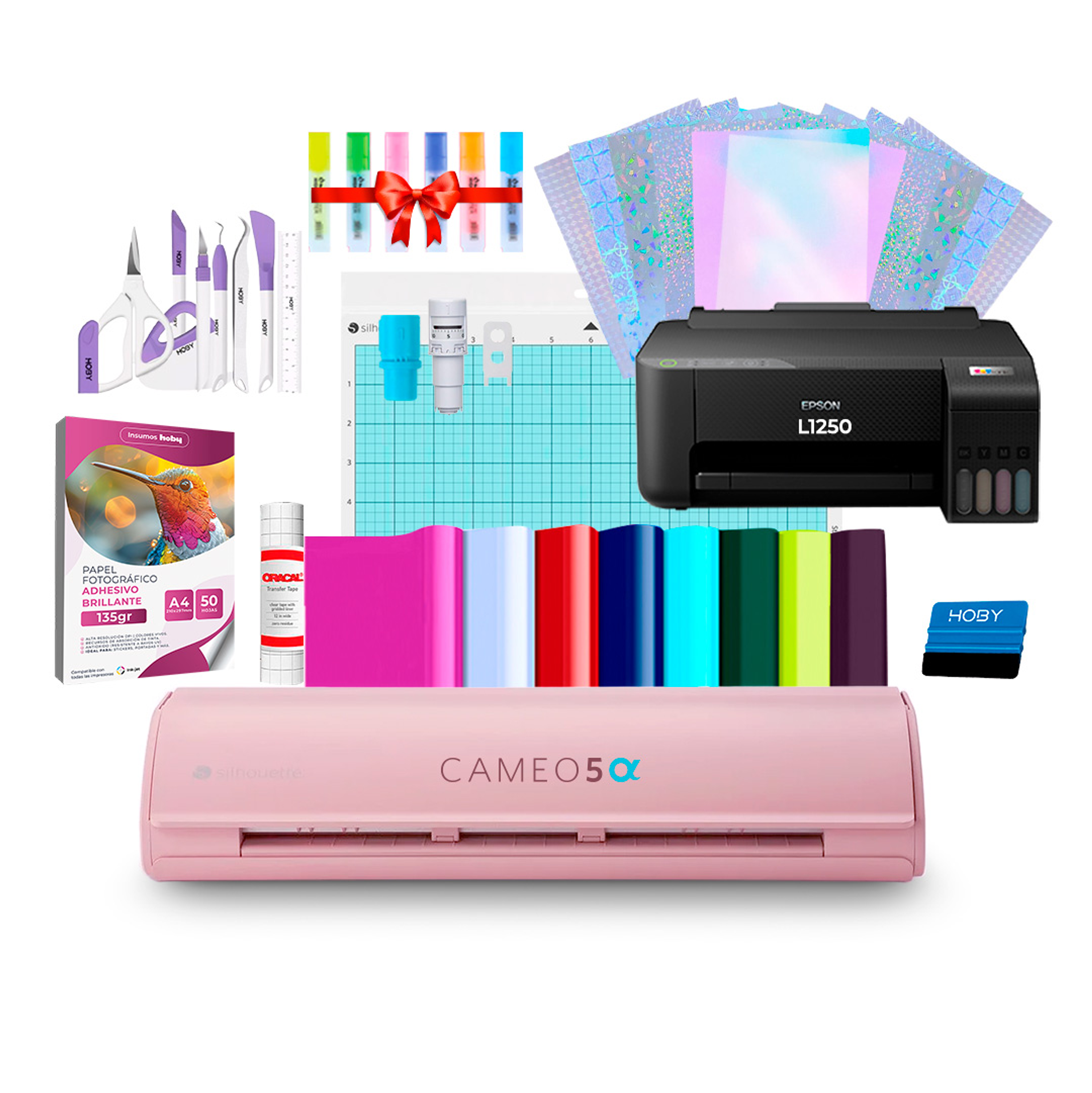 Kit Silhouette Cameo 5 Alfa + Impresora Epson L1250 AR06 / Despacho a partir del 2 de diciembre 1