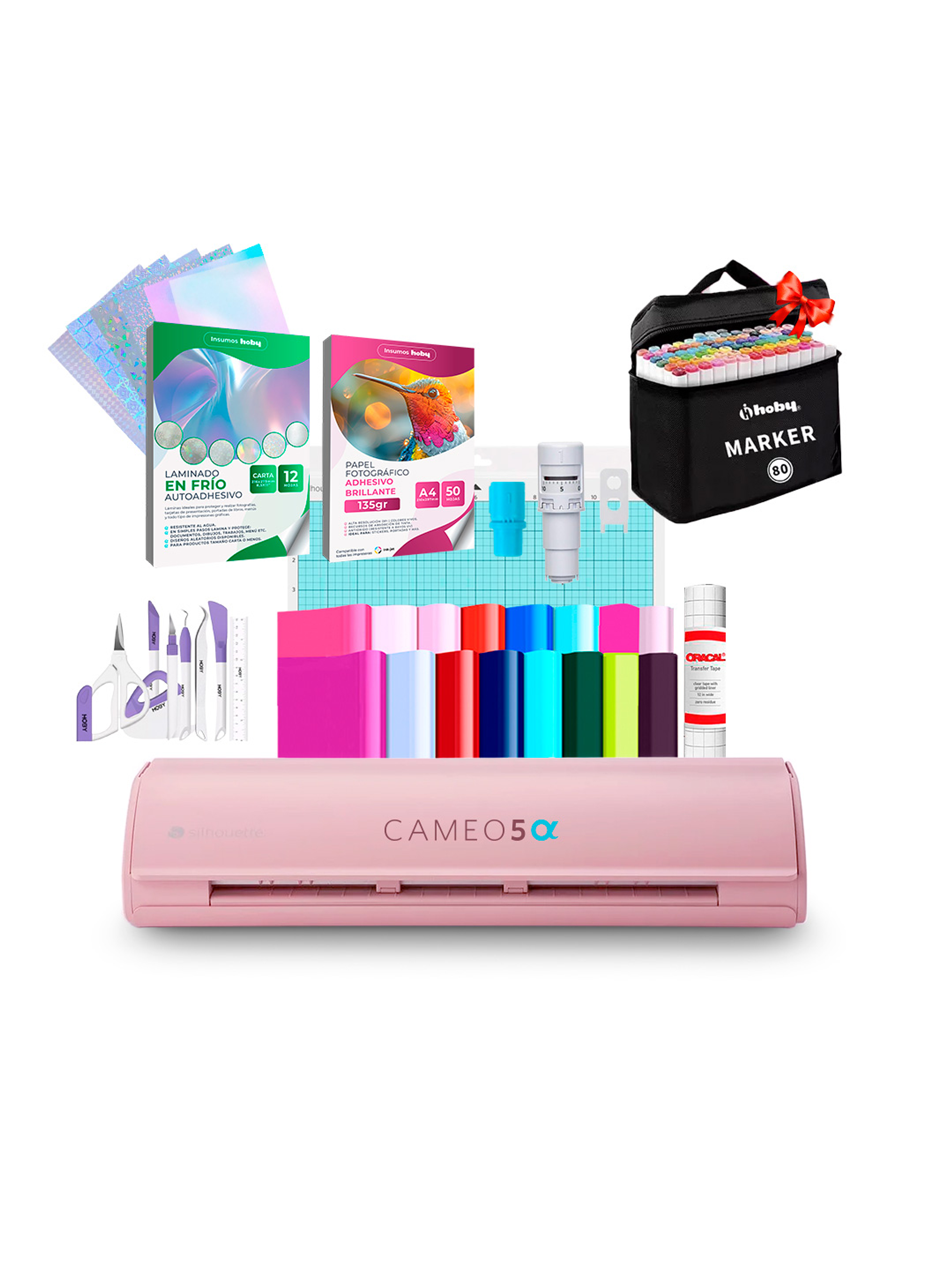 Kit Silhouette Cameo 5 Alfa + Laminado / Kit Stickers AR07 / Despacho a partir del 2 de diciembre 1