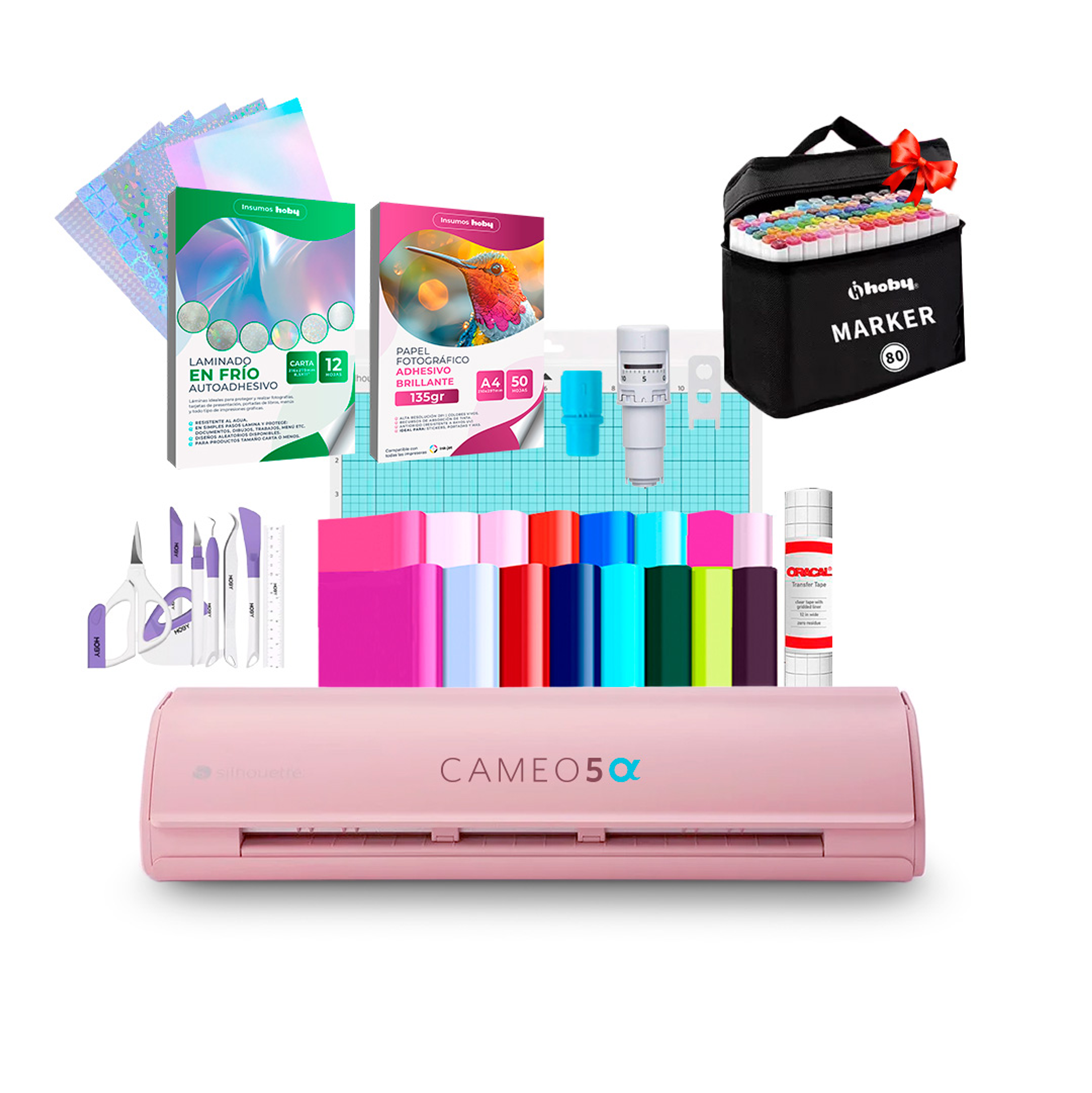 Kit Silhouette Cameo 5 Alfa + Laminado / Kit Stickers AR07 / Despacho a partir del 2 de diciembre 1