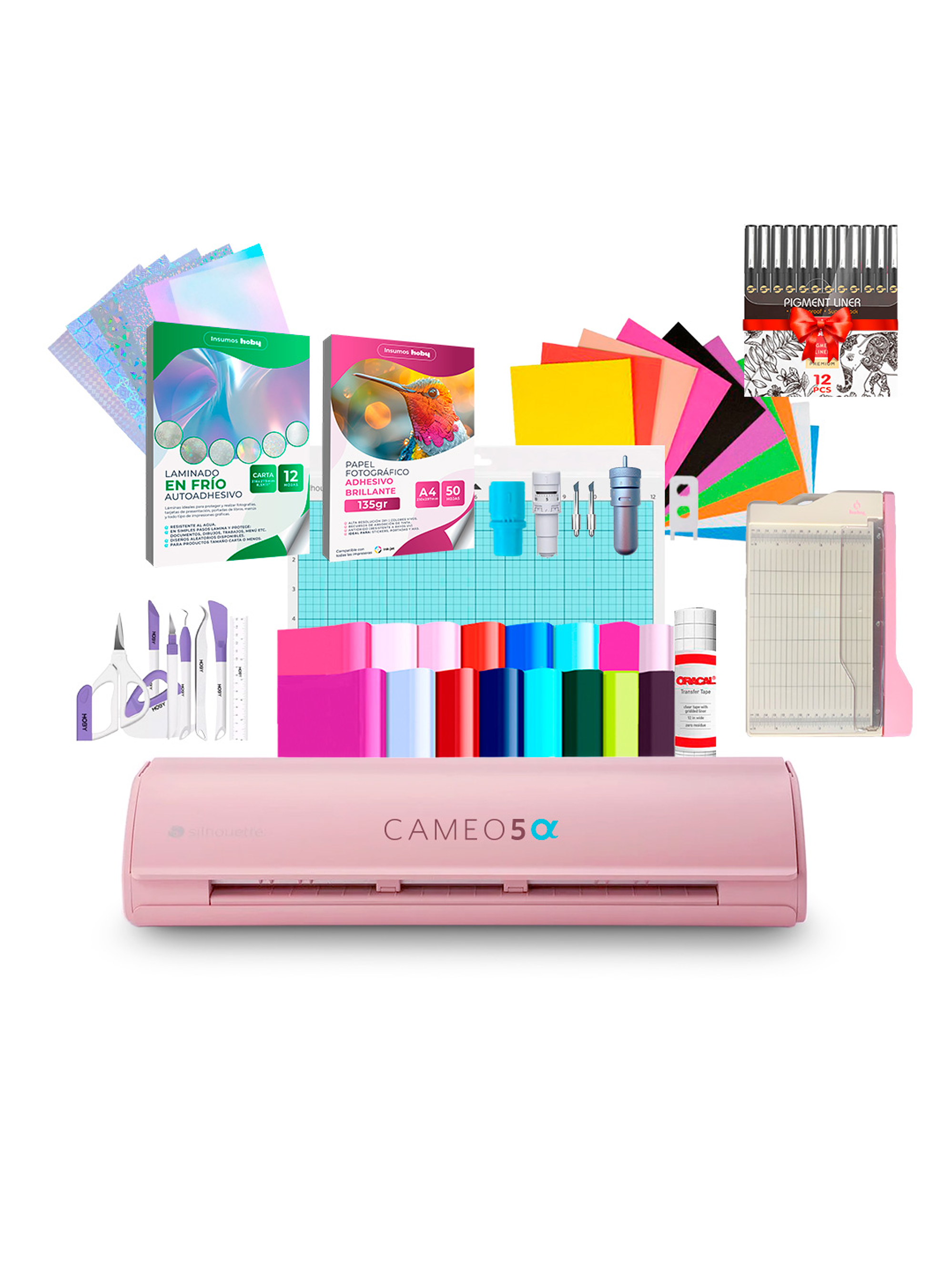 Kit Silhouette Cameo 5 Alfa + M/guillotina + Insumos AR09 / Despacho a partir del 2 de diciembre 1