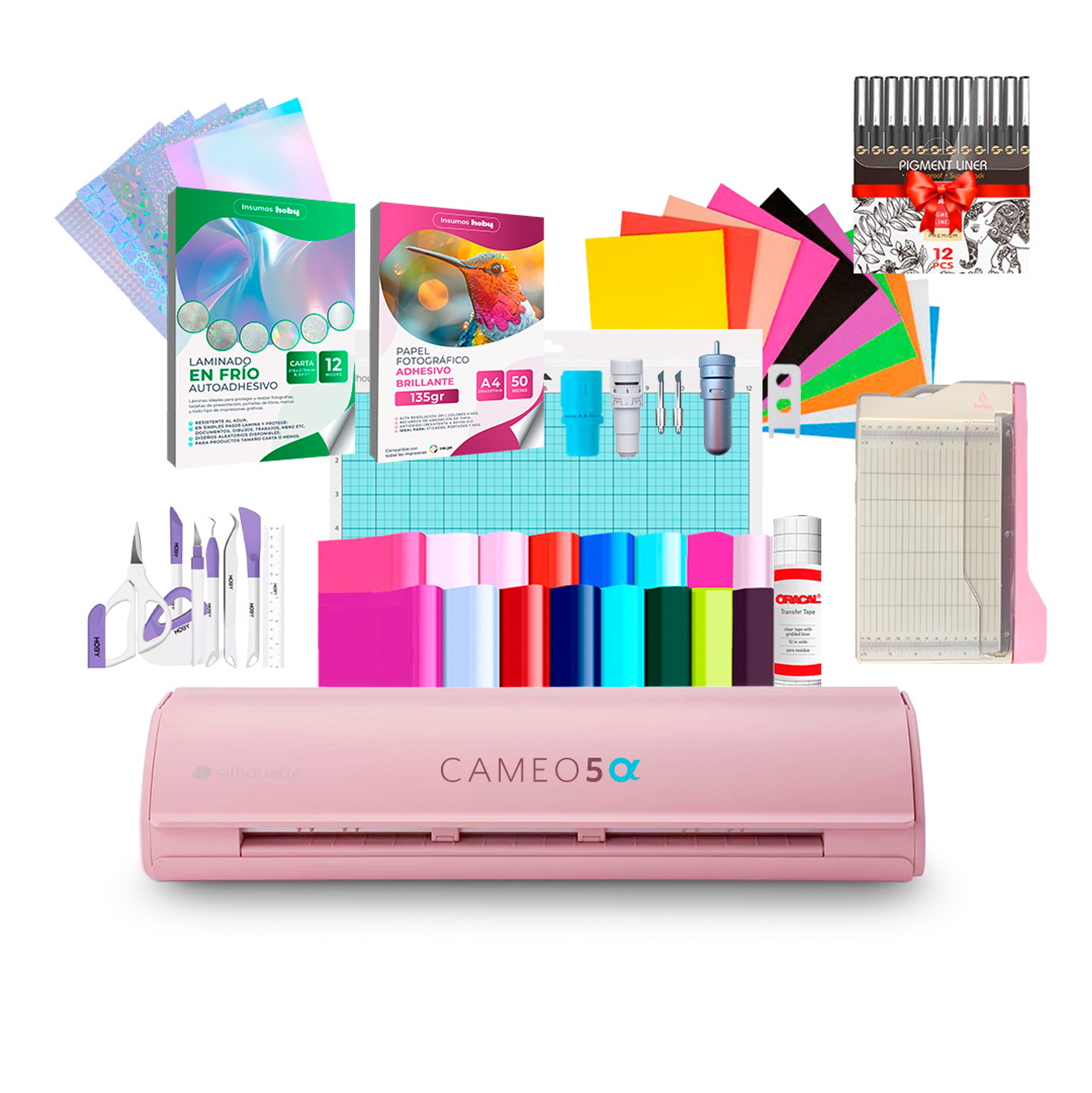 Kit Silhouette Cameo 5 Alfa + M/guillotina + Insumos AR09 / Despacho a partir del 2 de diciembre 1