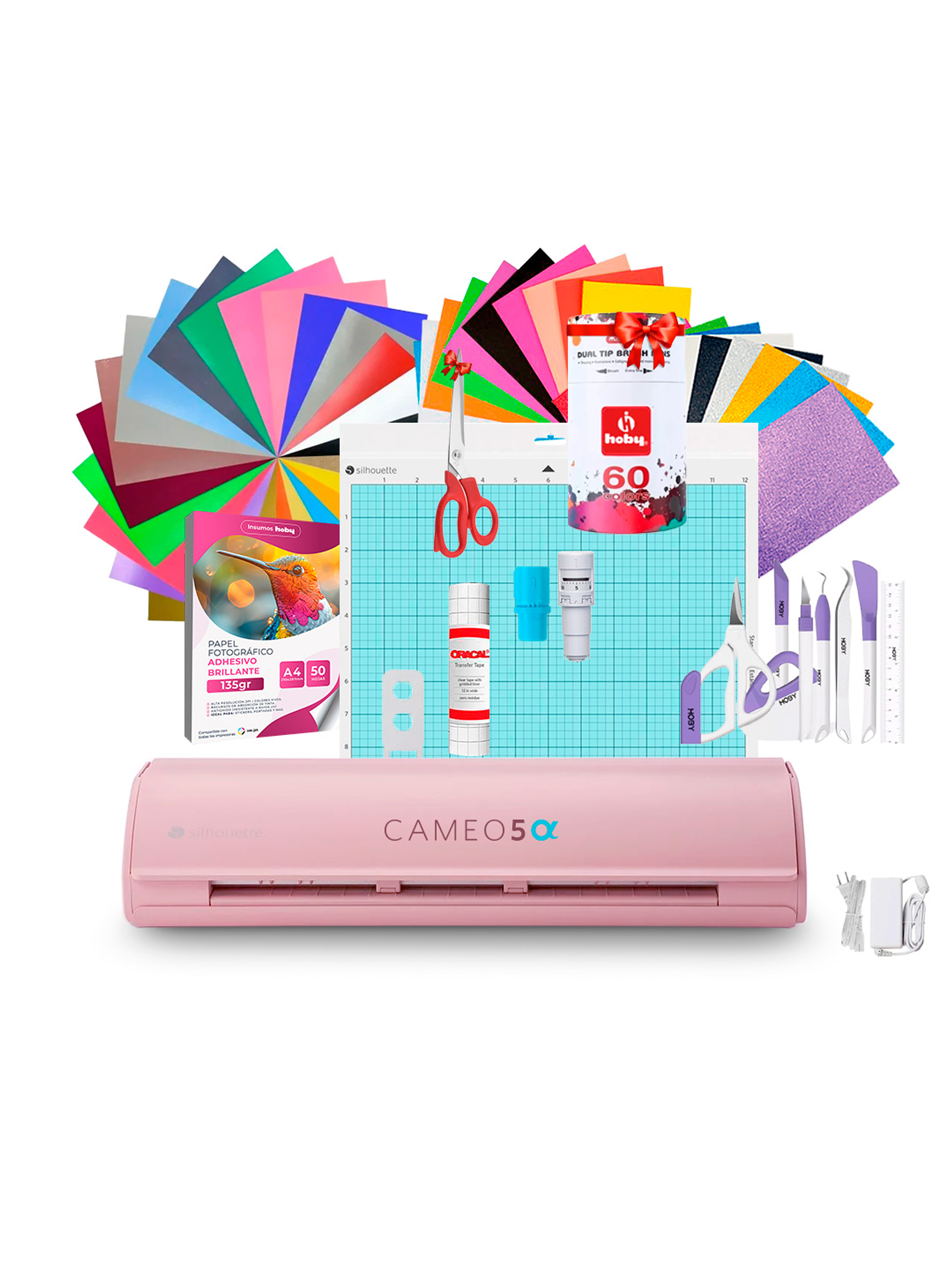 Kit Silhouette Cameo 5 Alfa + Full Insumos Y Regalos AR10 / Despacho a partir del 2 de diciembre 1