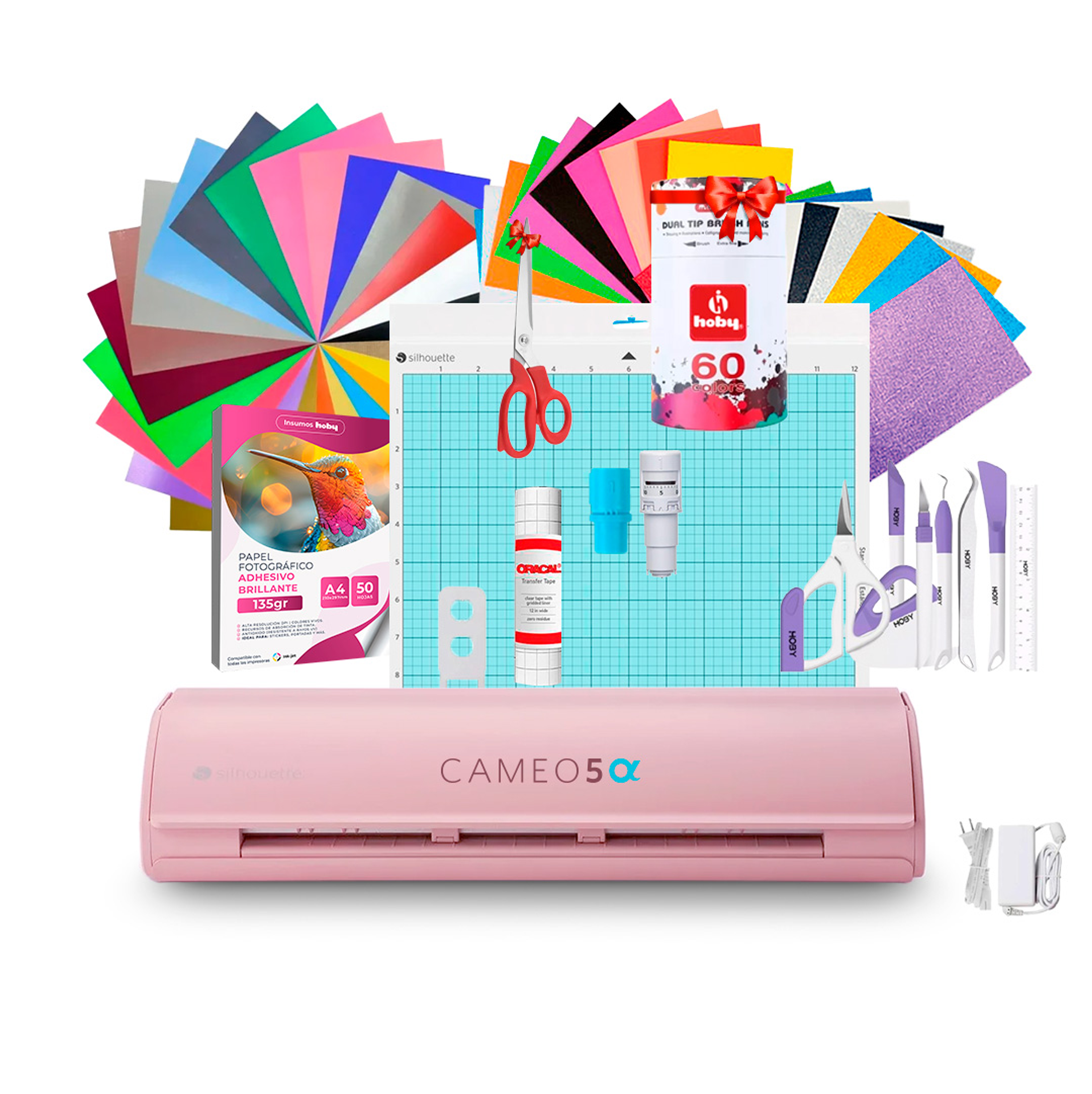 Kit Silhouette Cameo 5 Alfa + Full Insumos Y Regalos AR10 / Despacho a partir del 2 de diciembre 1