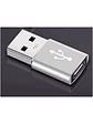 Mini Adaptador Tipo C Hembra A Usb Macho 3.0 - Miniatura 3