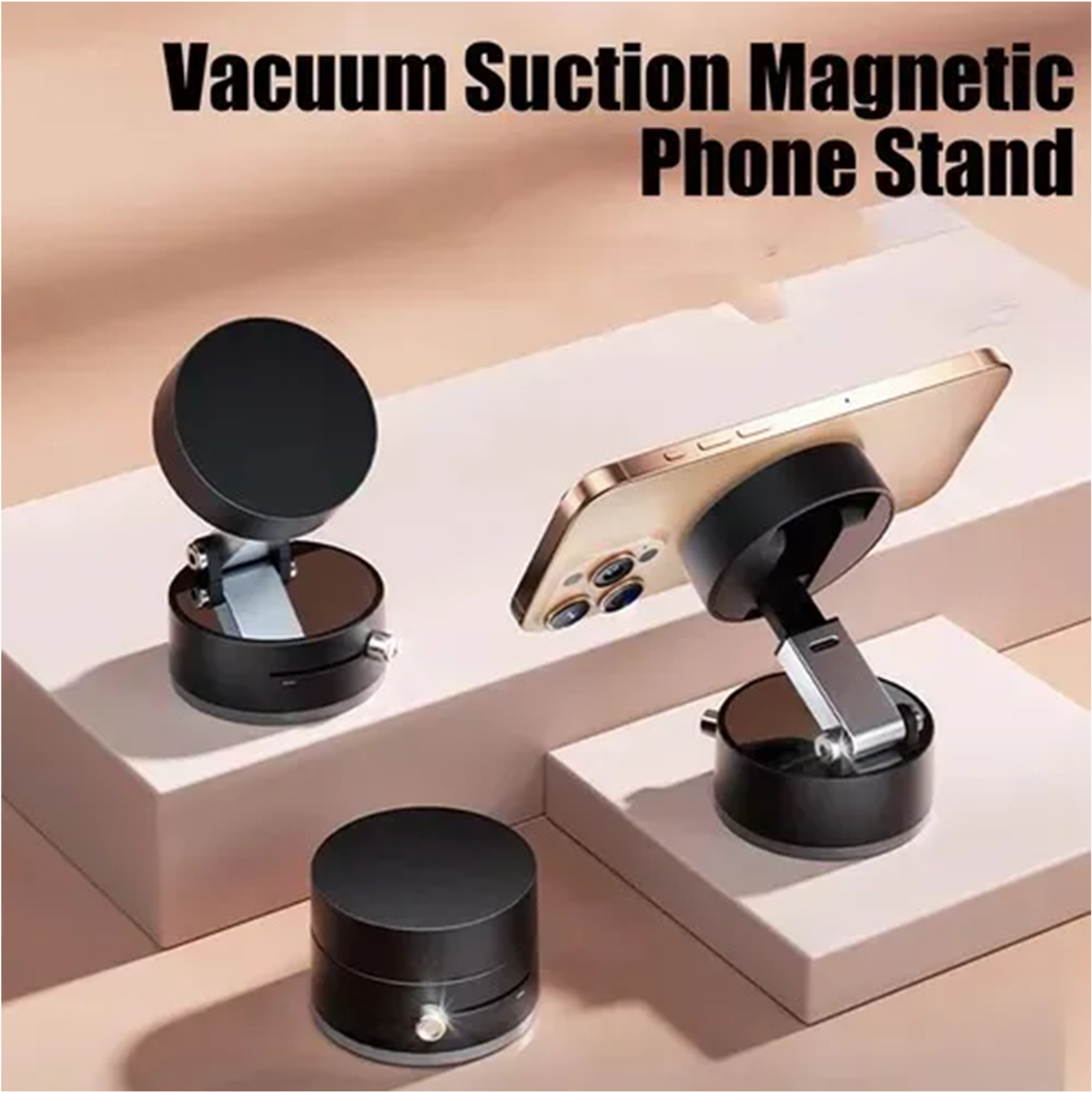 Soporte Magnético De Succión Al Vacío Para Teléfono 3