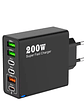 Cargador Múltiple 200w Compatible Con Iphone Android Usb-c - Miniatura 1