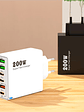 Cargador Múltiple 200w Compatible Con Iphone Android Usb-c - Miniatura 3