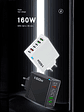 Cargador Múltiple 160w Carga Rápida Usb + Tipo-c - Miniatura 3