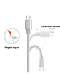 Cable Trenzado Reforzado Usb A Micro Usb 1 Metro 100w - Miniatura 3
