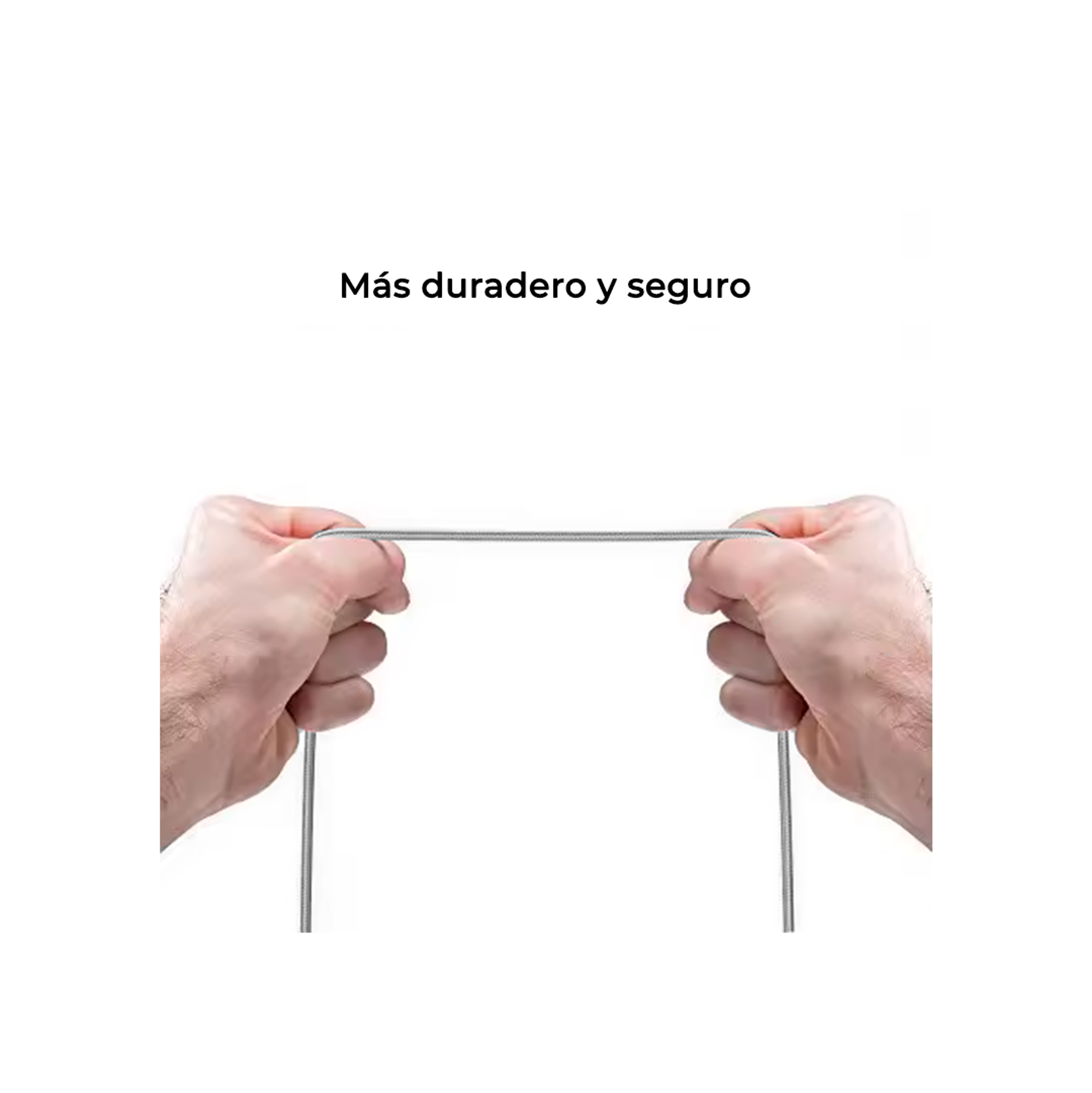 Cable Trenzado Reforzado Usb A Micro Usb 1 Metro 100w 6