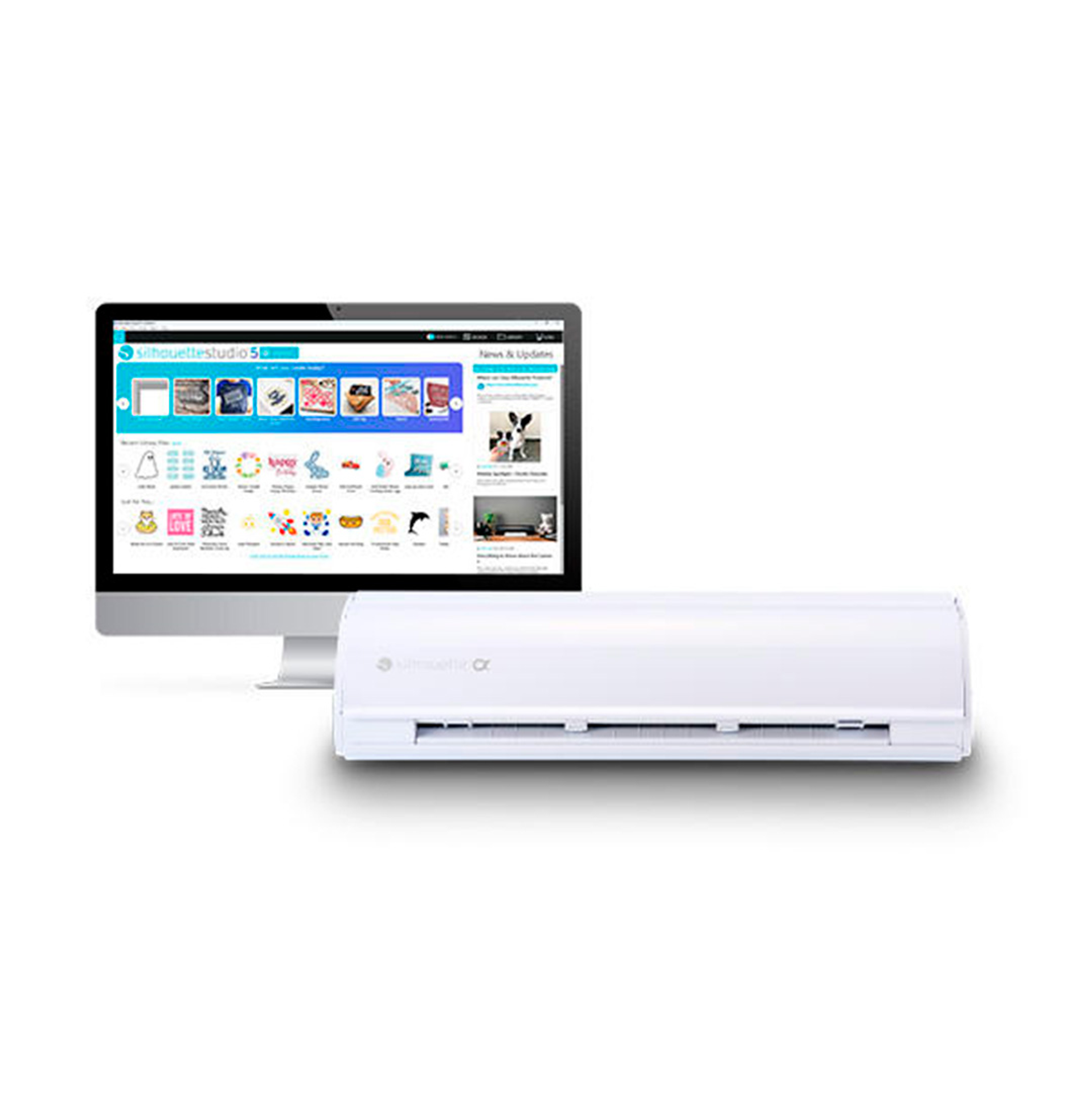 Plotter De Corte Silhouette Cameo 5 Alpha Classic White De 30.48cm 6