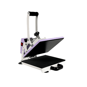 Plancha Estampadora Sublimadora Sublipress 23 x 30 cm con Bandeja Deslizable  Morada