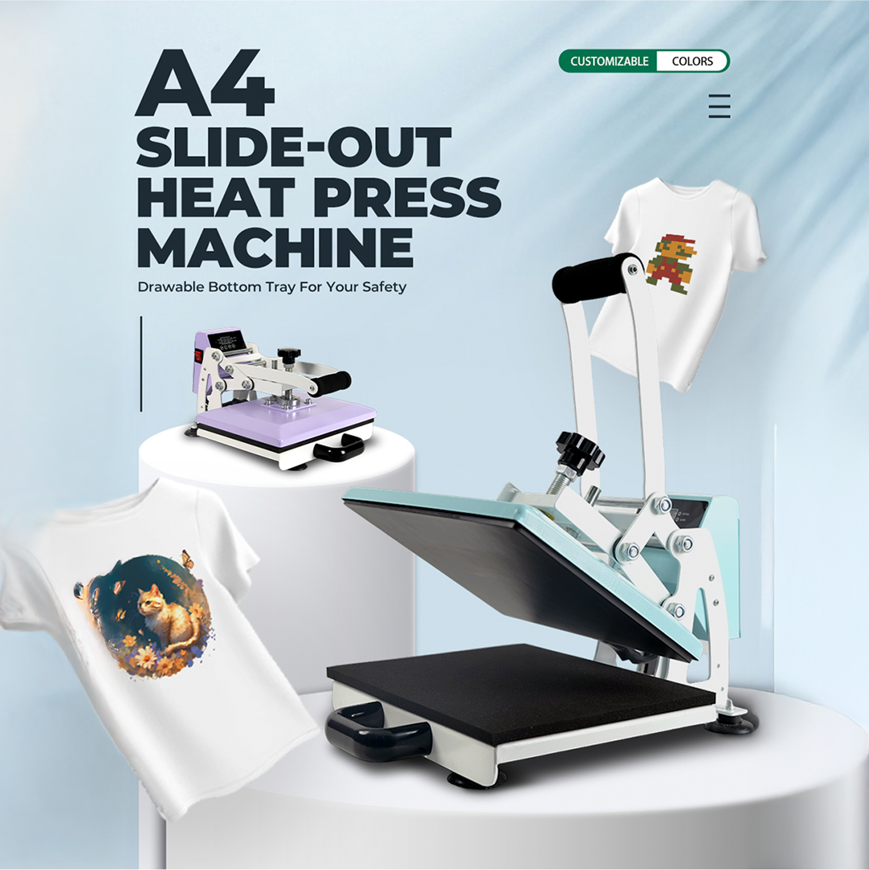 Kit Plancha Estampadora Sublimadora Sublipress 23 x 30 cm + Impresora Epson L1250 11