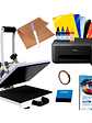 Kit Plancha Estampadora Sublimadora Sublipress 23 x 30 cm + Impresora Epson L1250 - Miniatura 1