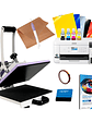 Kit Plancha Estampadora Sublimadora Sublipress 23 x 30 cm + Impresora Epson F170 Surecolor - Miniatura 1