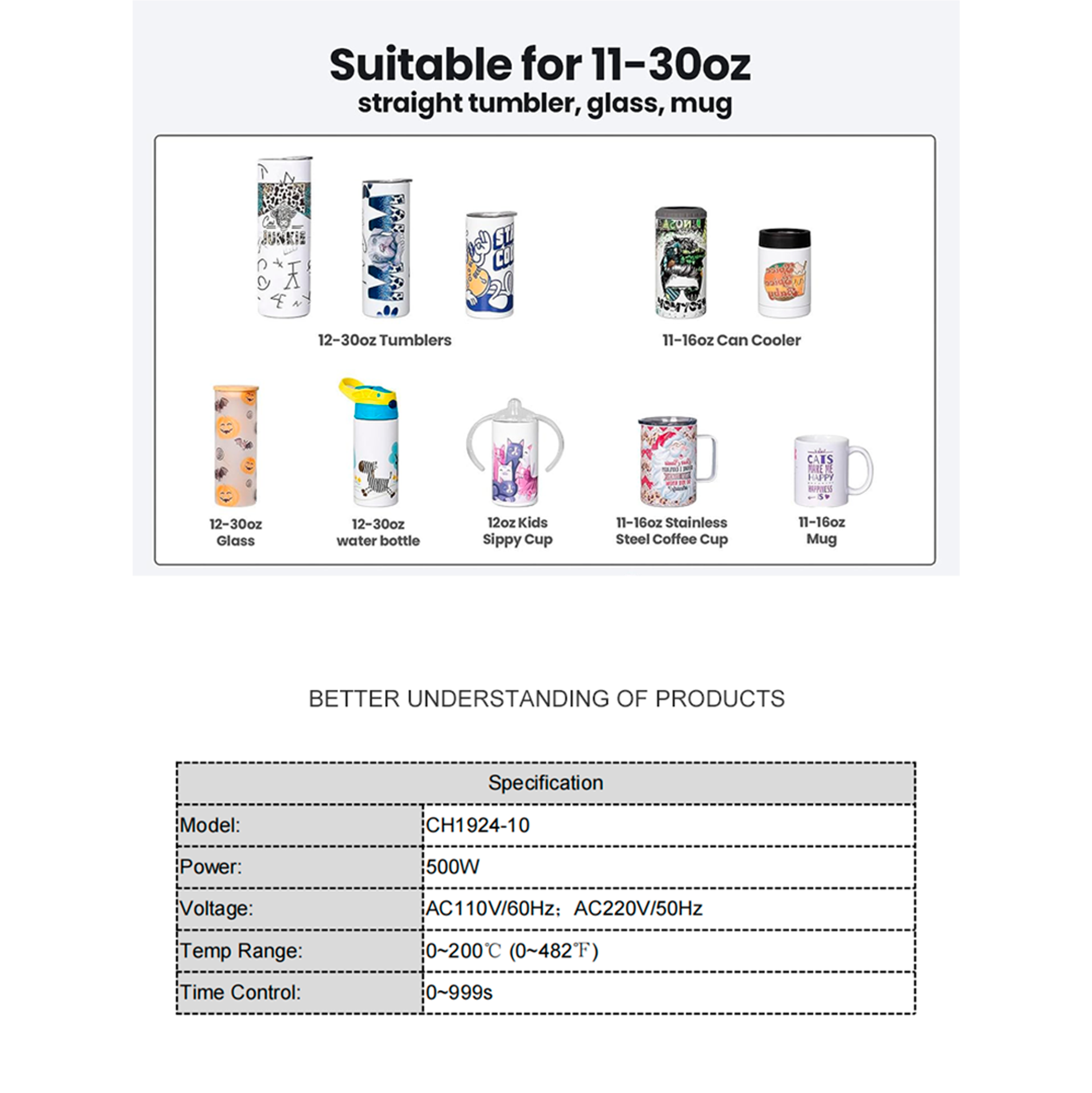 Kit Estampadora de tazones Doble Sublipress rosada + Insumos iniciales 8