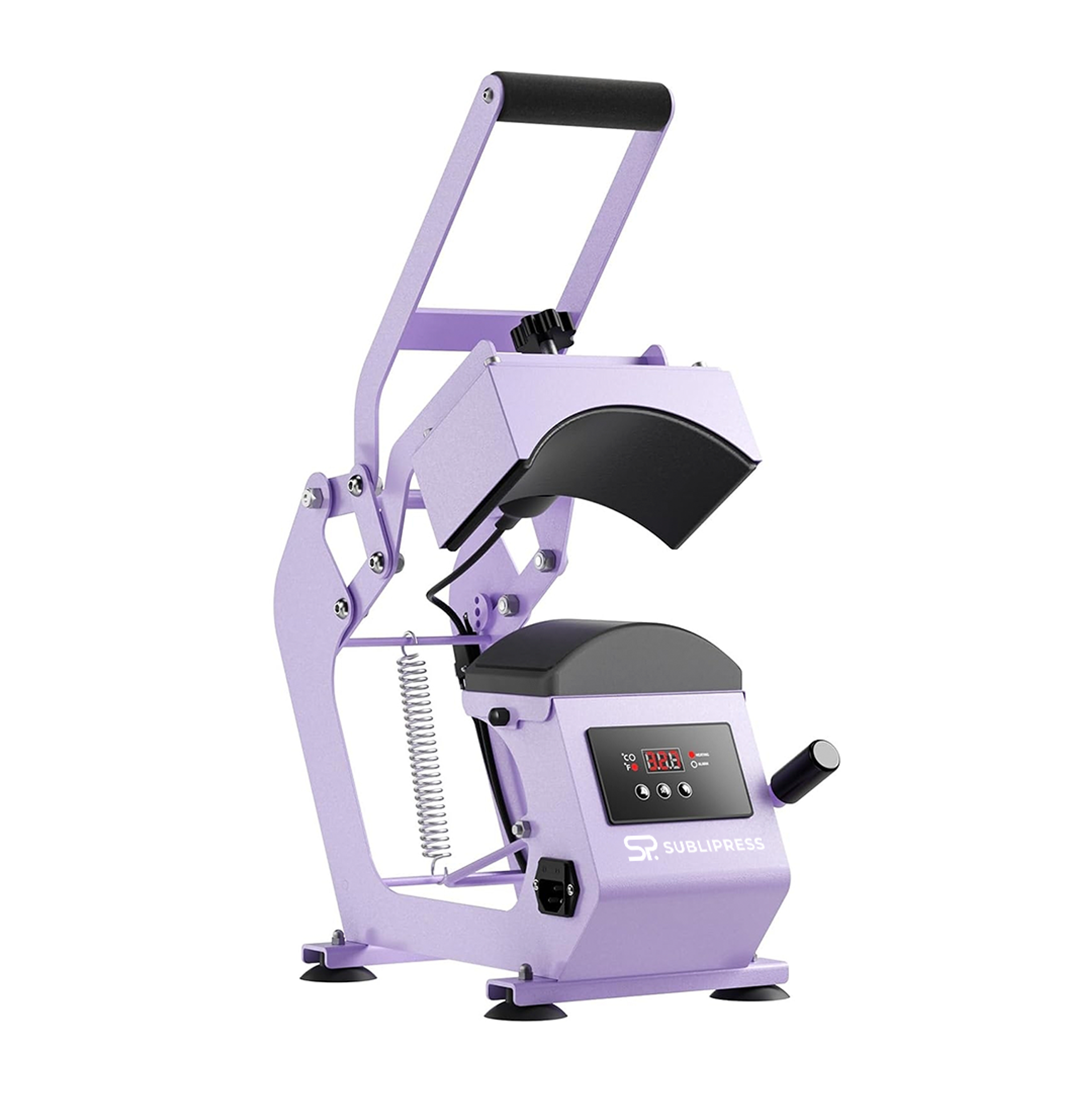 Máquina Estampadora De Jockeys Gorros Prensa De Calor Rosada 2