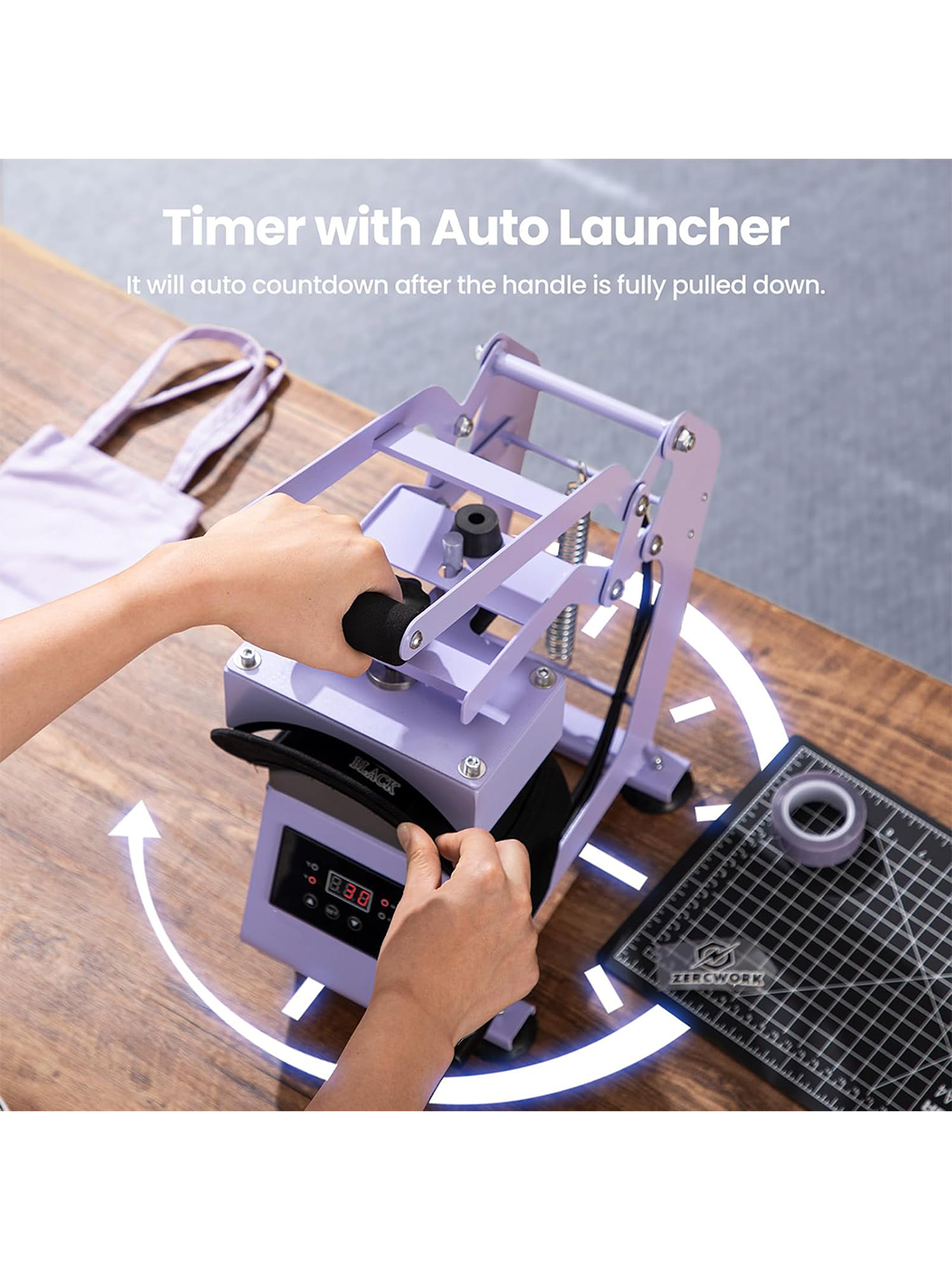 Máquina Estampadora De Jockeys Gorros Prensa De Calor Rosada 7