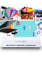 Kit Silhouette Cameo 5 alpha + Estampadora plana 23x30cm Sublipress + Insumos - Miniatura 1