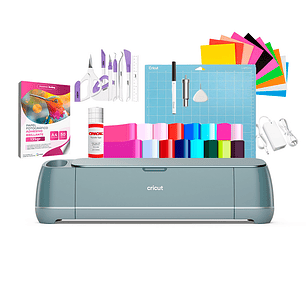Kit Plotter De Corte Cricut Maker 4 + Tapete + Insumos Cr32
