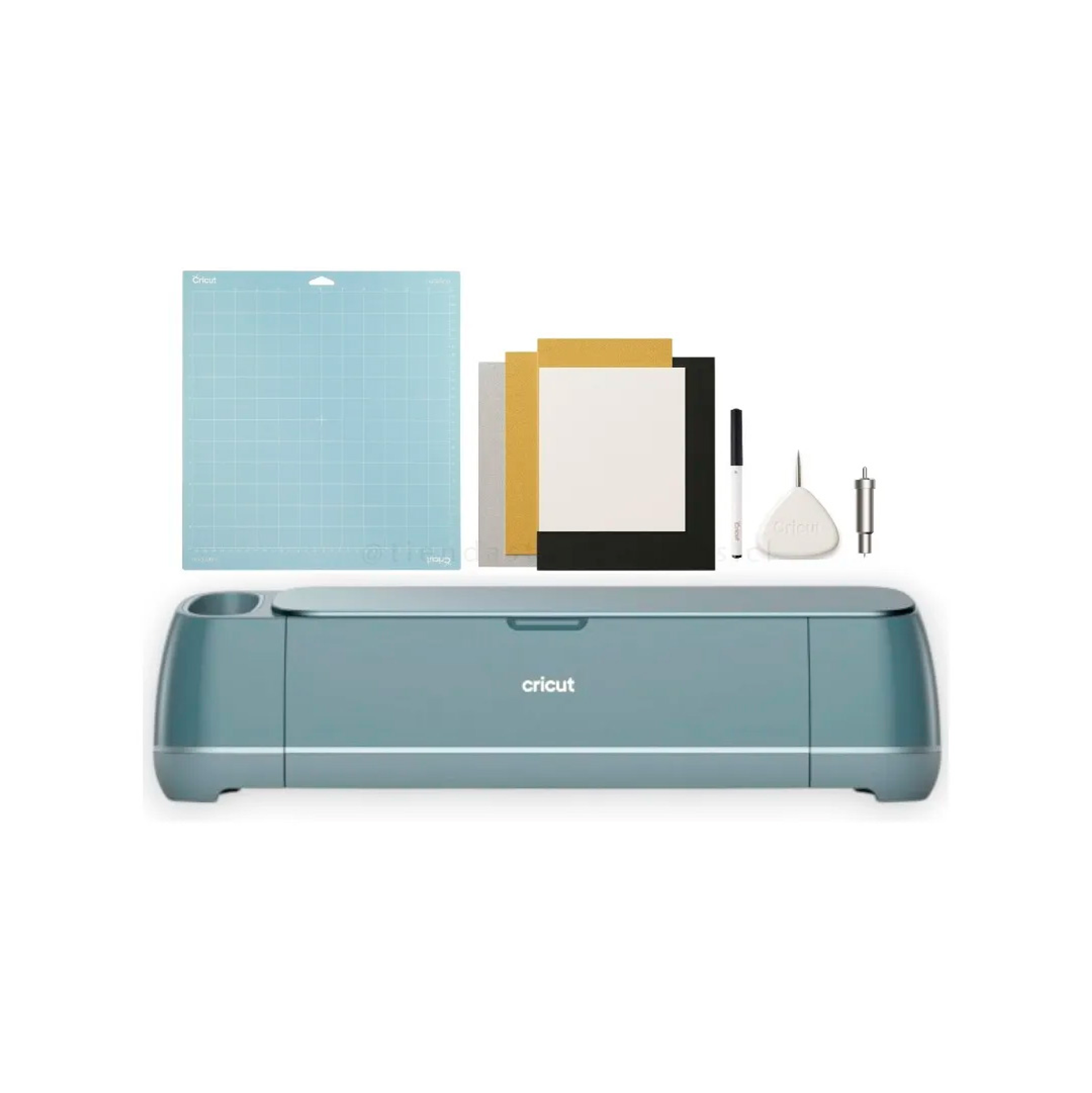 Kit Cricut Maker 4 + Estampadora Mini Hoby + Insumos Cr36 5