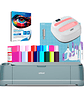 Kit Plotter Cricut Maker 4 + Estampadora 24x24cm HobyPress Cr37 - Miniatura 1