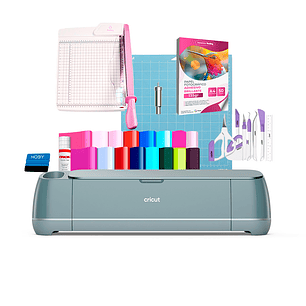 Kit Plotter Cricut Maker 4 + Guillotina Hoby + Insumos Cr38