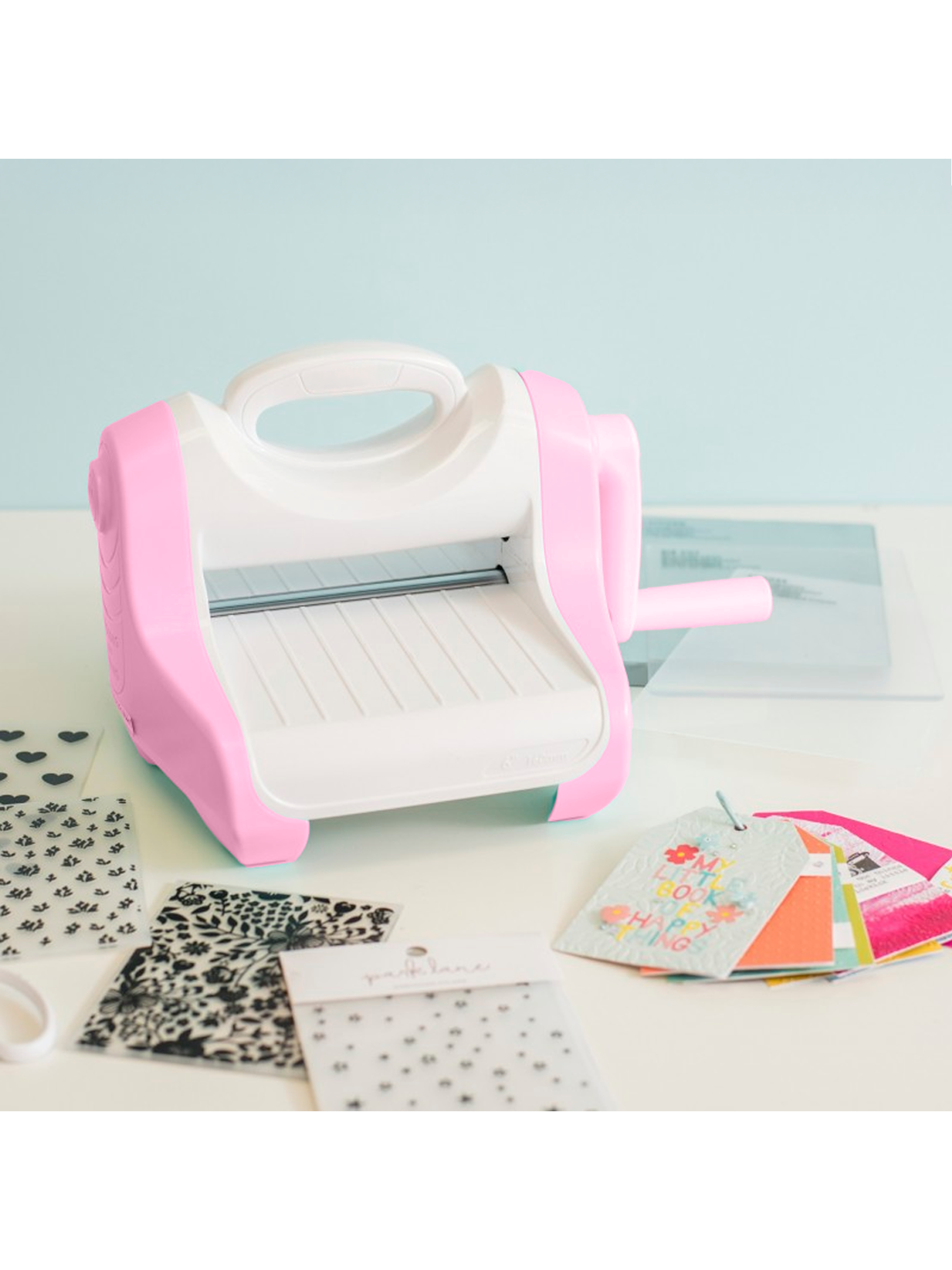 Troqueladora y texturizadora manual A5 para embossing y Letterpress Hoby 5